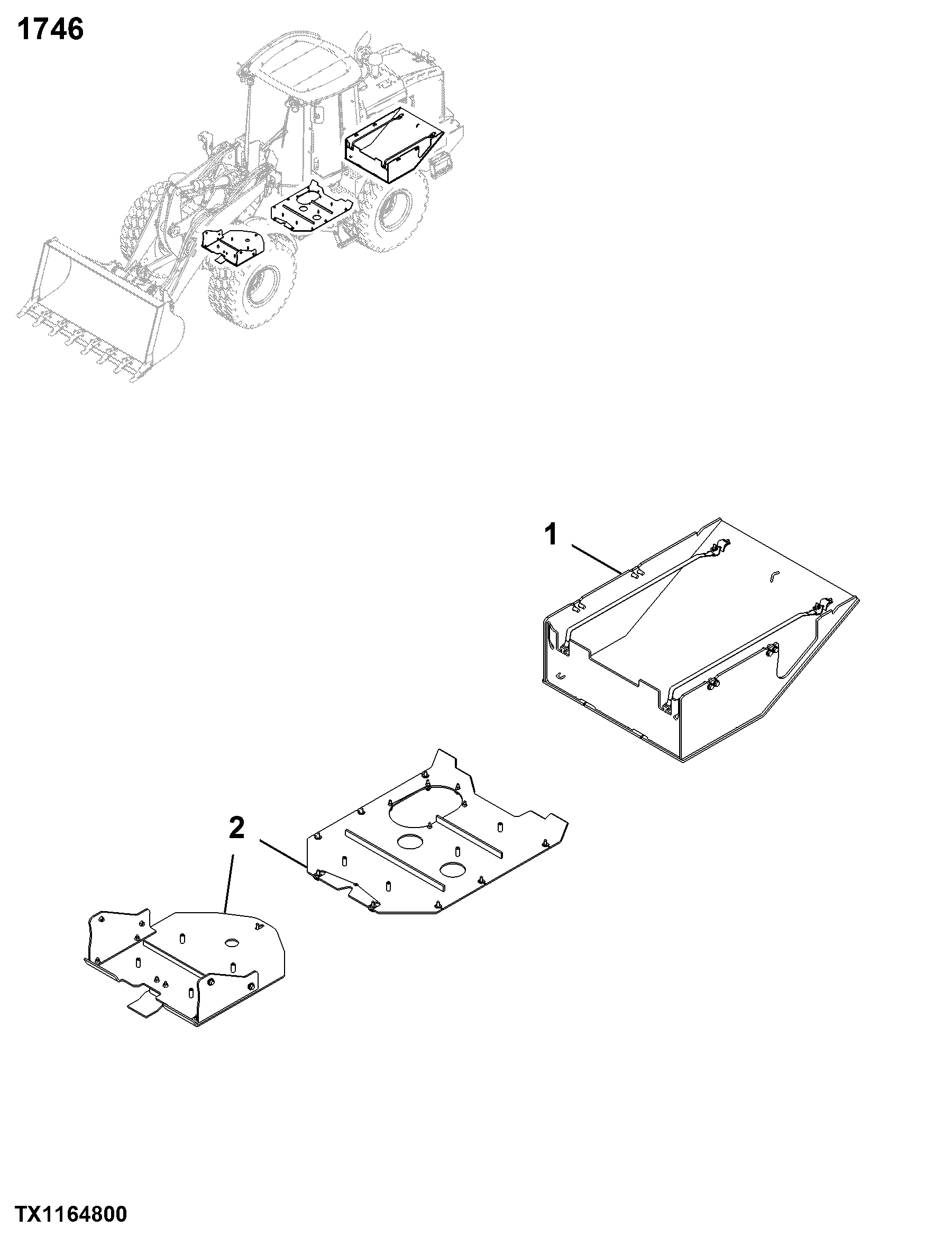 1746 Frame Bottom Guards