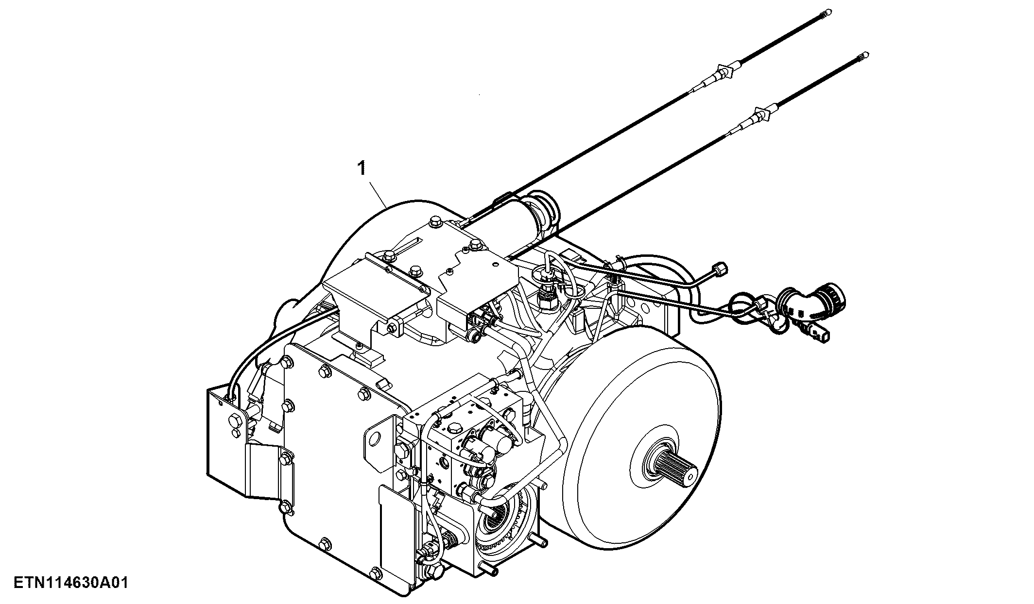 Push Button Shift Transmission, 30 km/h (19 mph)