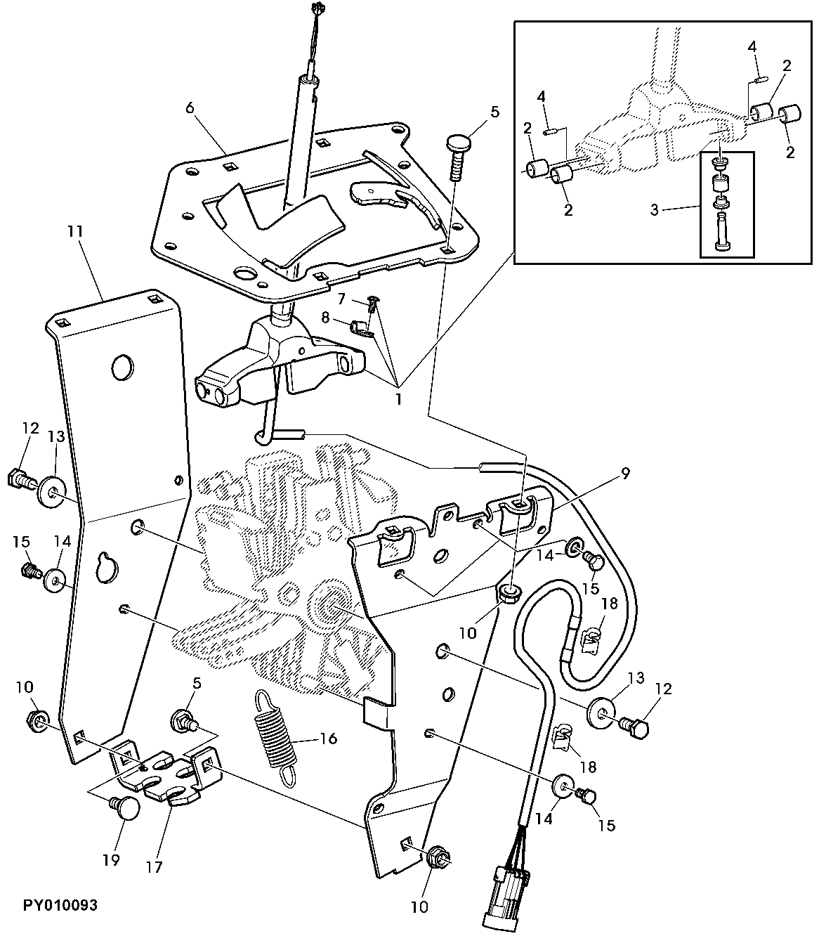 RANGE SHIFT COMPONENTS (POWRQUAD PLUS OR AUTOQUAD PLUS)
