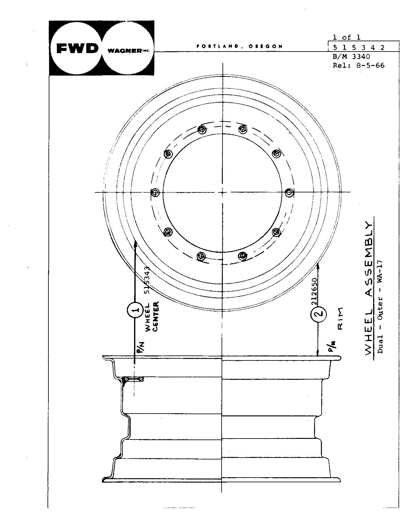 Wheels Assembly