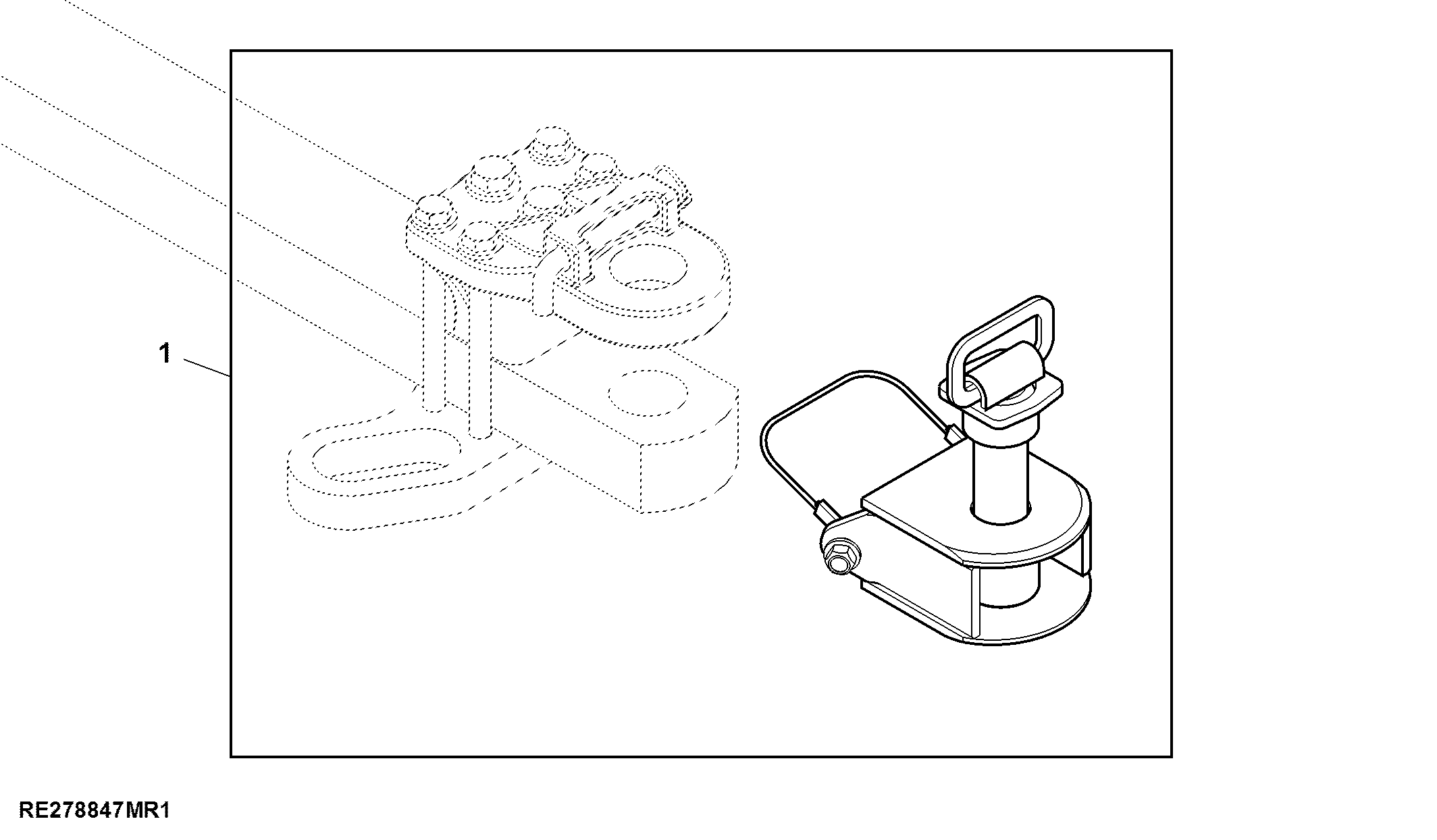 Attachment, Drawbar Conversion, Category IV and V