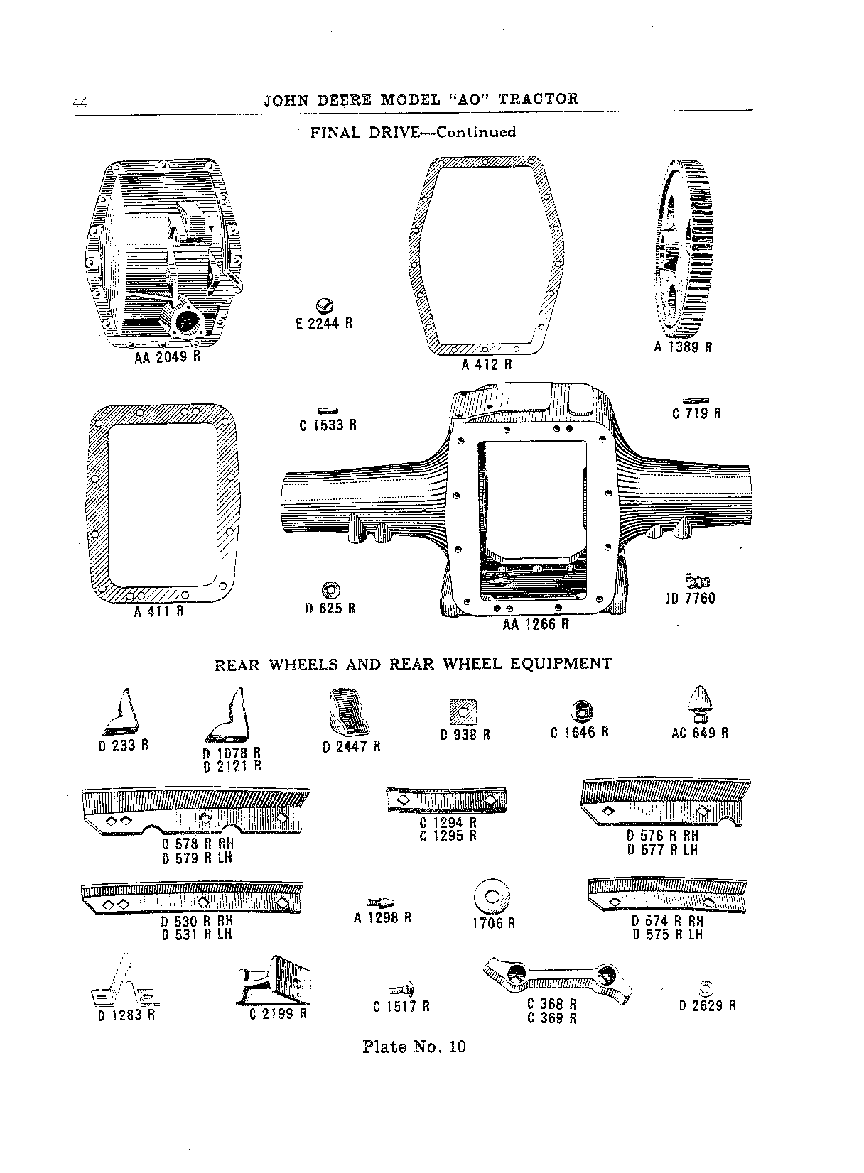 Rear Wheels