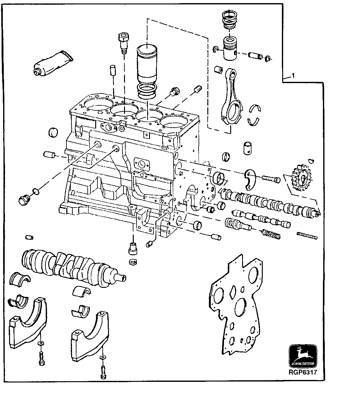 9901 Short Block Assembly