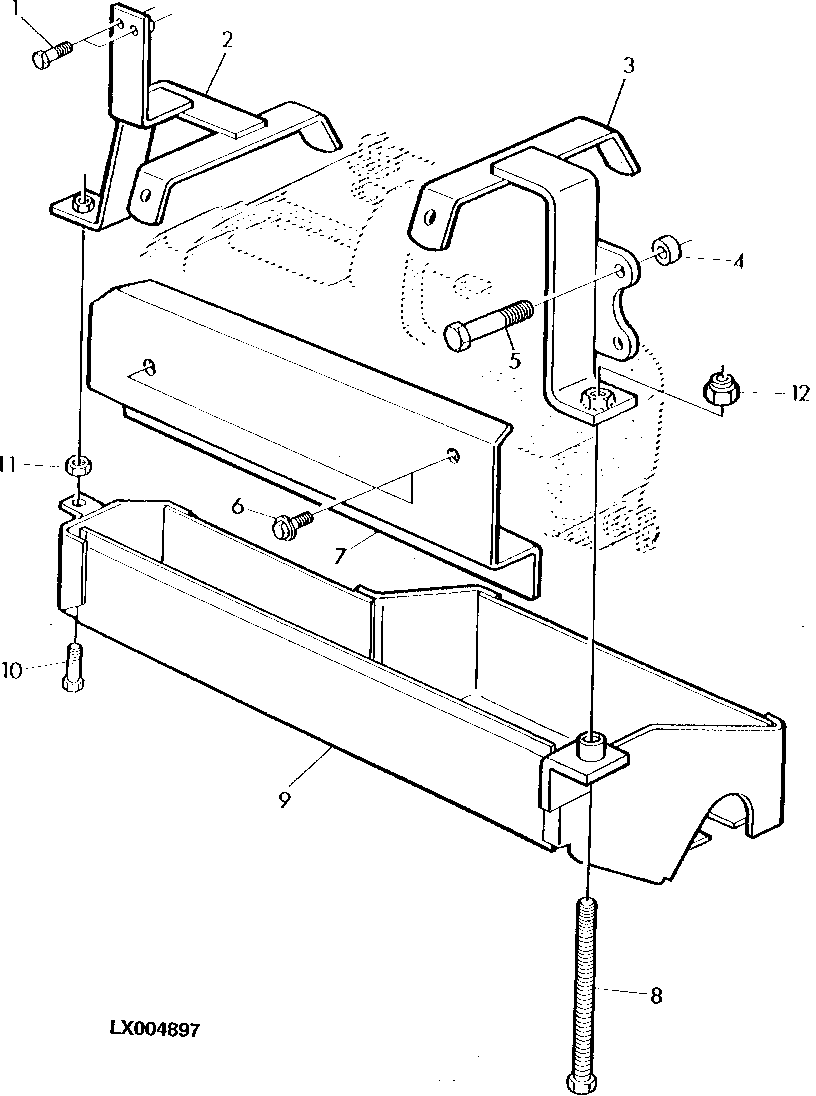 Additional Fuel Tank-Mounting Support ( - 772466)