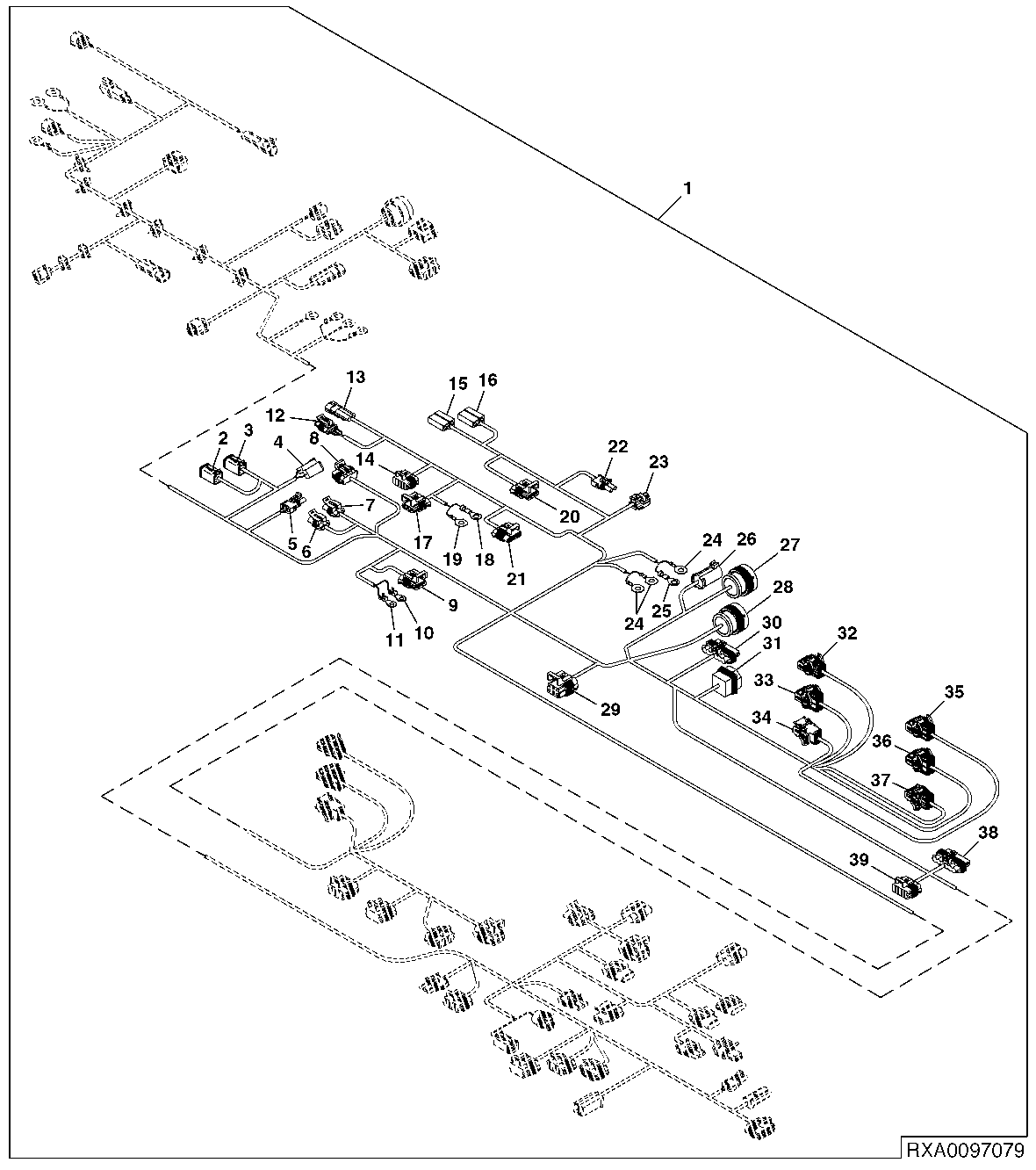 CHASSIS WIRING HARNESS CONNECTORS (2/3) (EV) (NON-CERTIFIED)