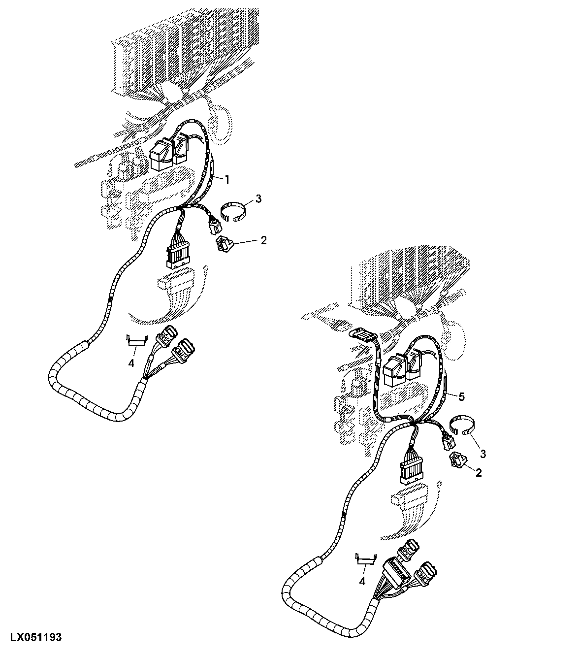 WIRING HARNESS, FOR E-ICV / E-SCV CONTROL UNIT