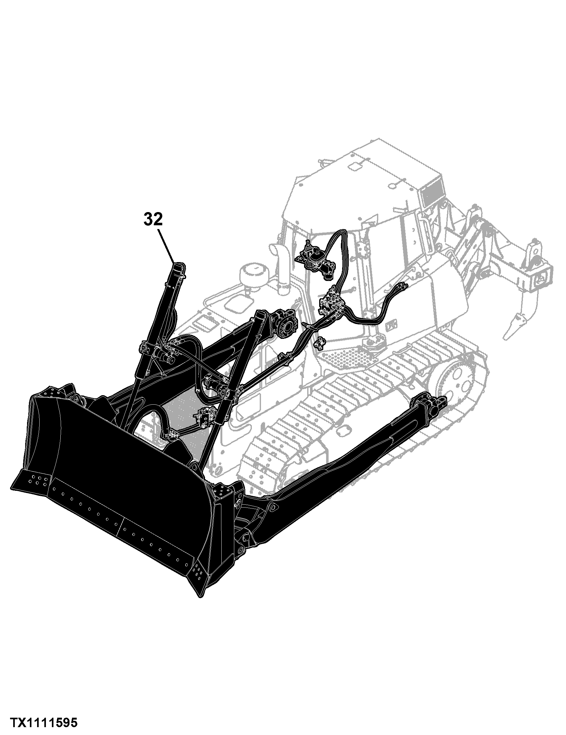 850K Crawler Dozer (PIN: 1T0850KX_ _E178122 - 271265)