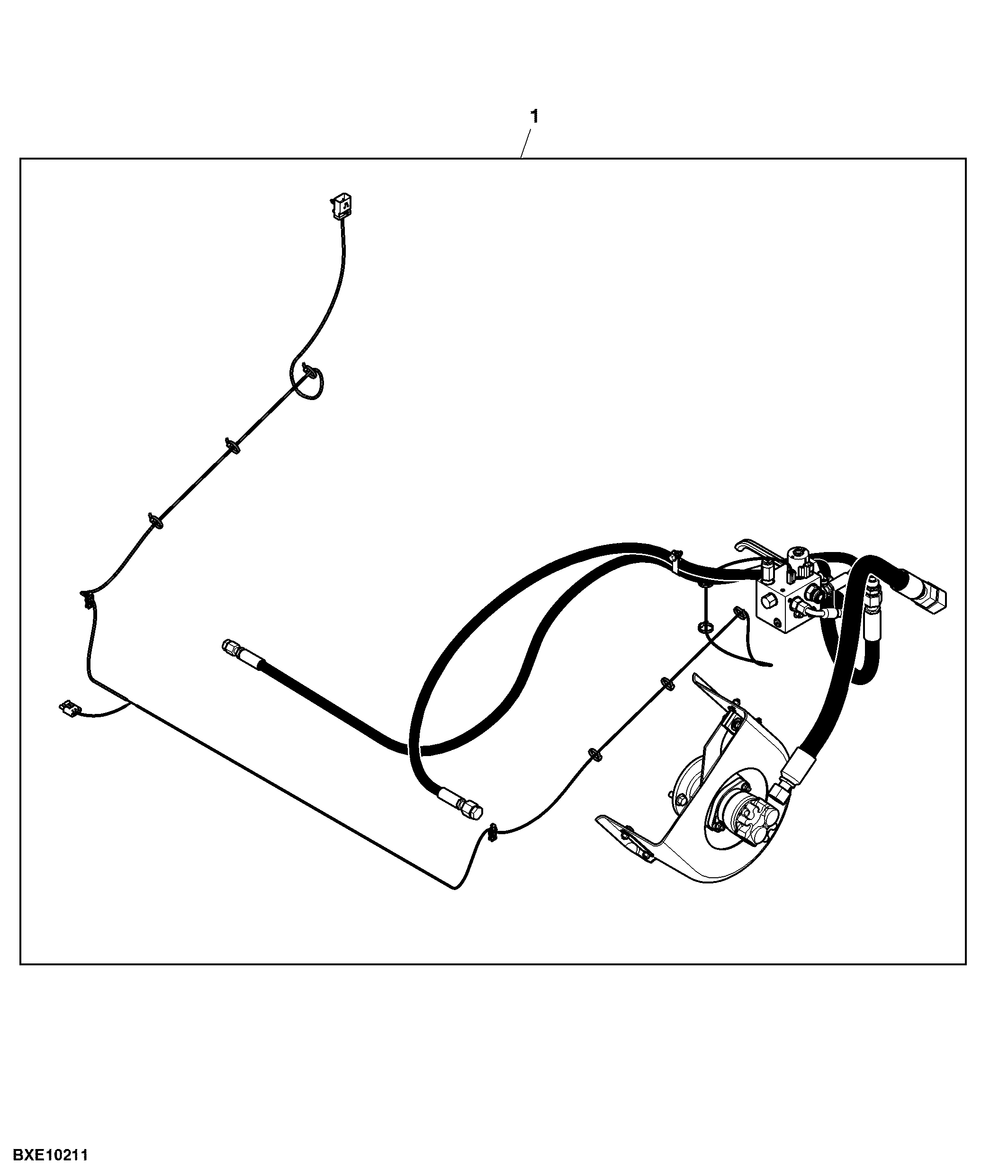 Pump Kit, Straw Spreader Control Valve
