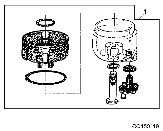 FUEL FILTER/SEDIMENT BOWL