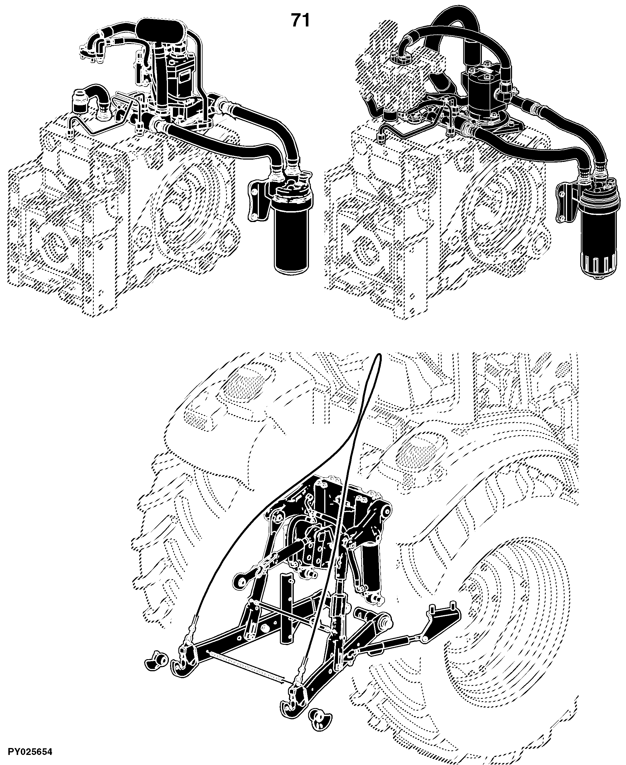 6230 Tractor (Engine 4045HL282, 4045HL287) (North America Edition)