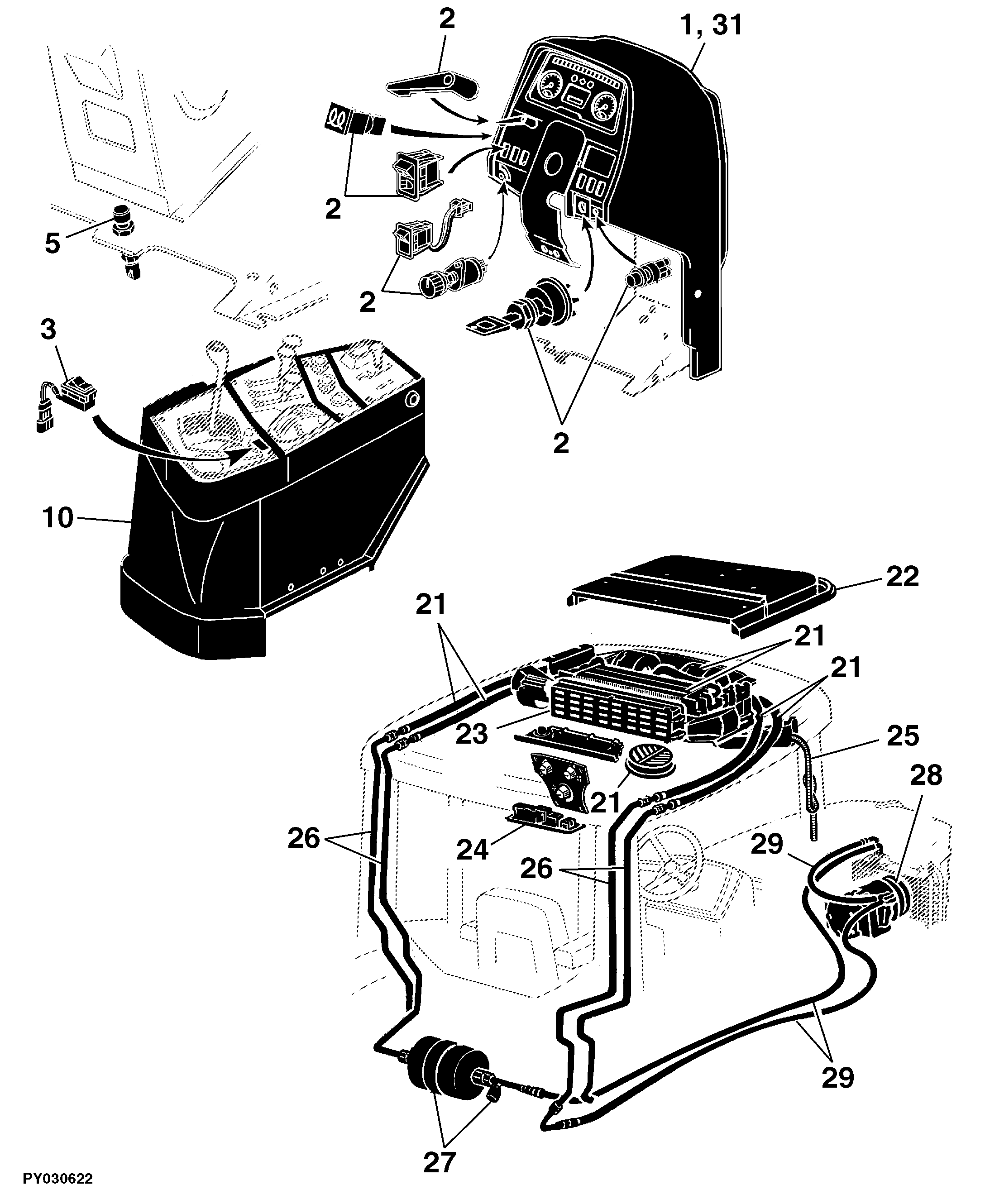 93 Controls, Accessories and Air Conditioning