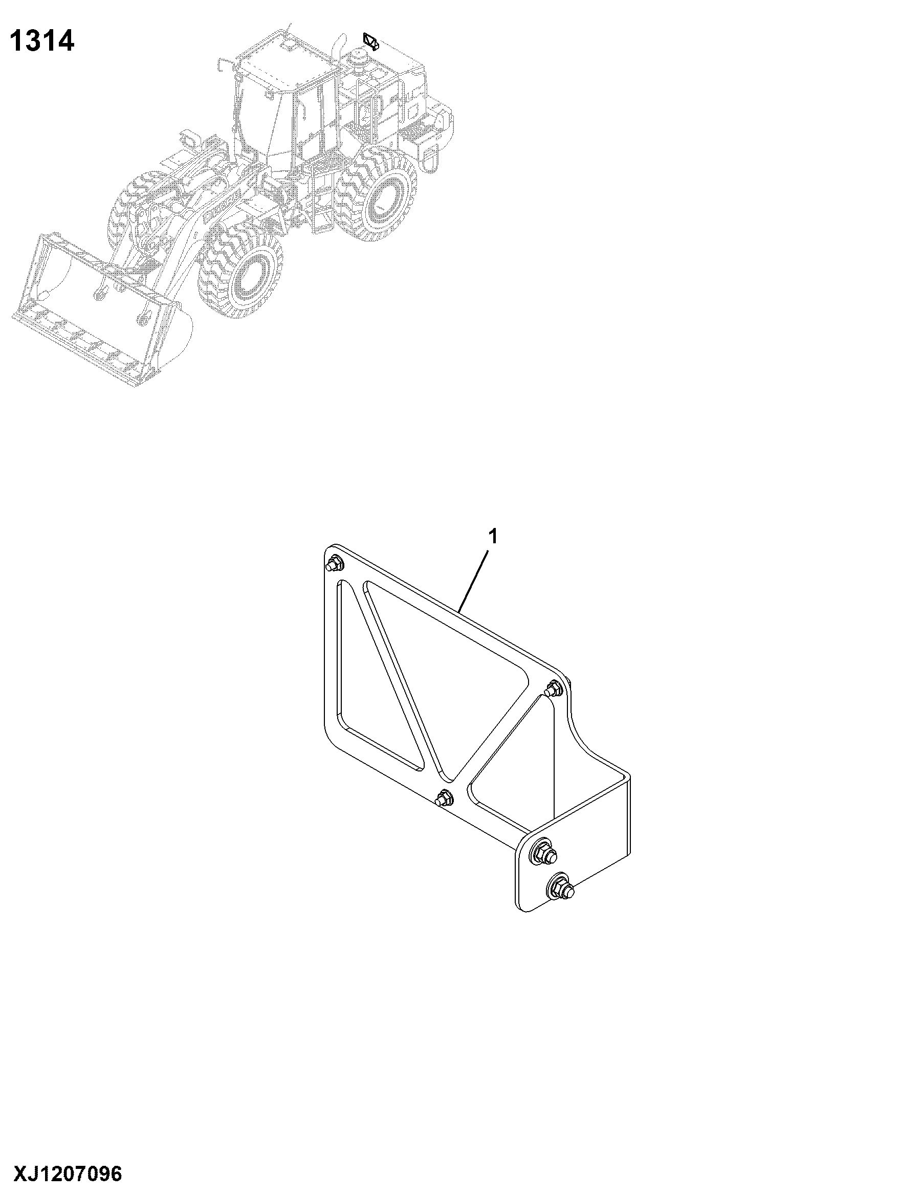 1314 License Bracket