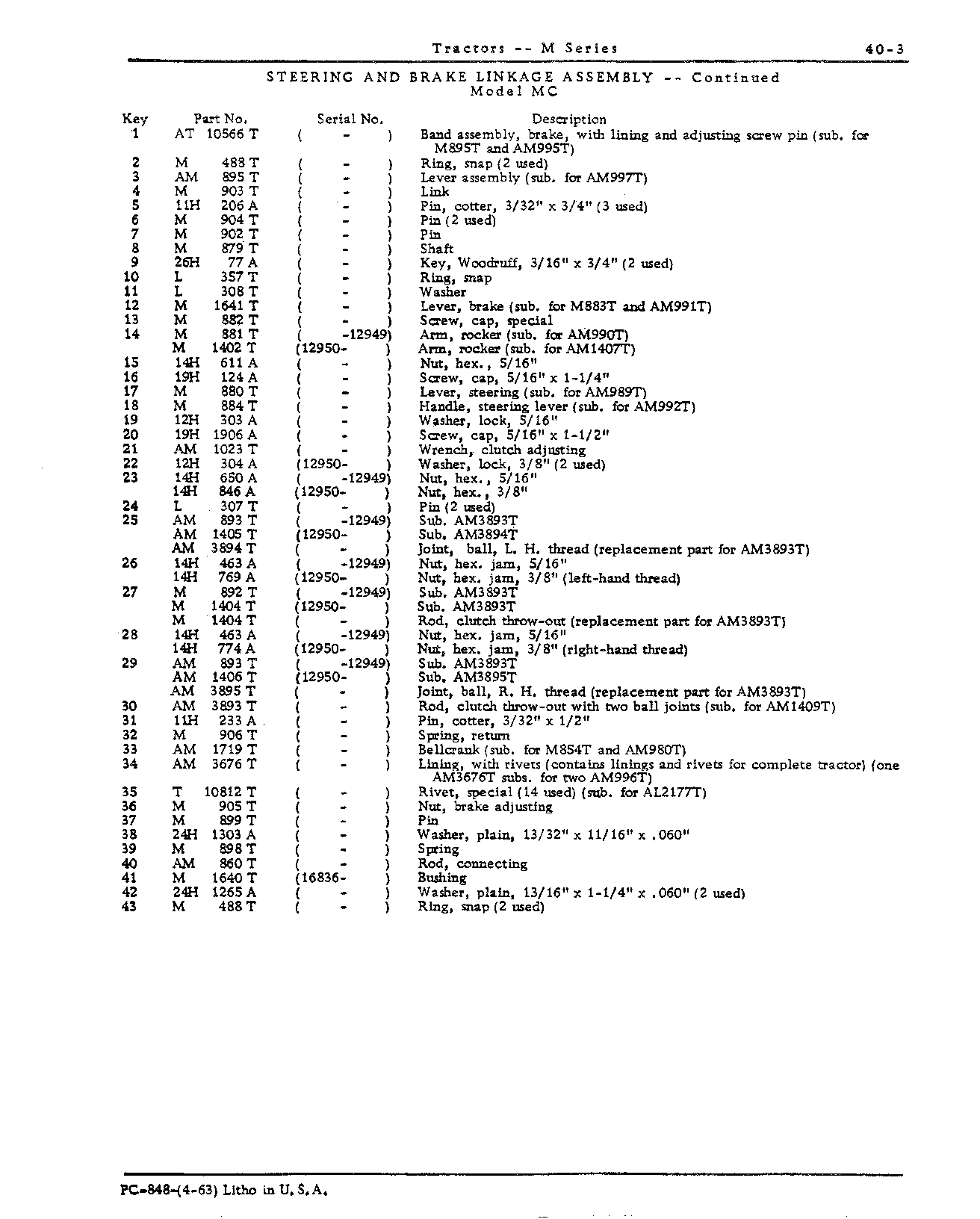Steering Clutch Assembly (Continued)