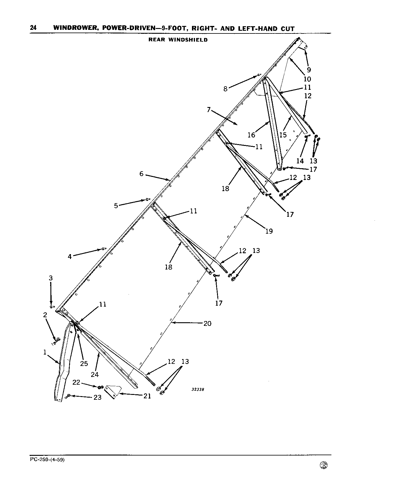Windshield, Rear