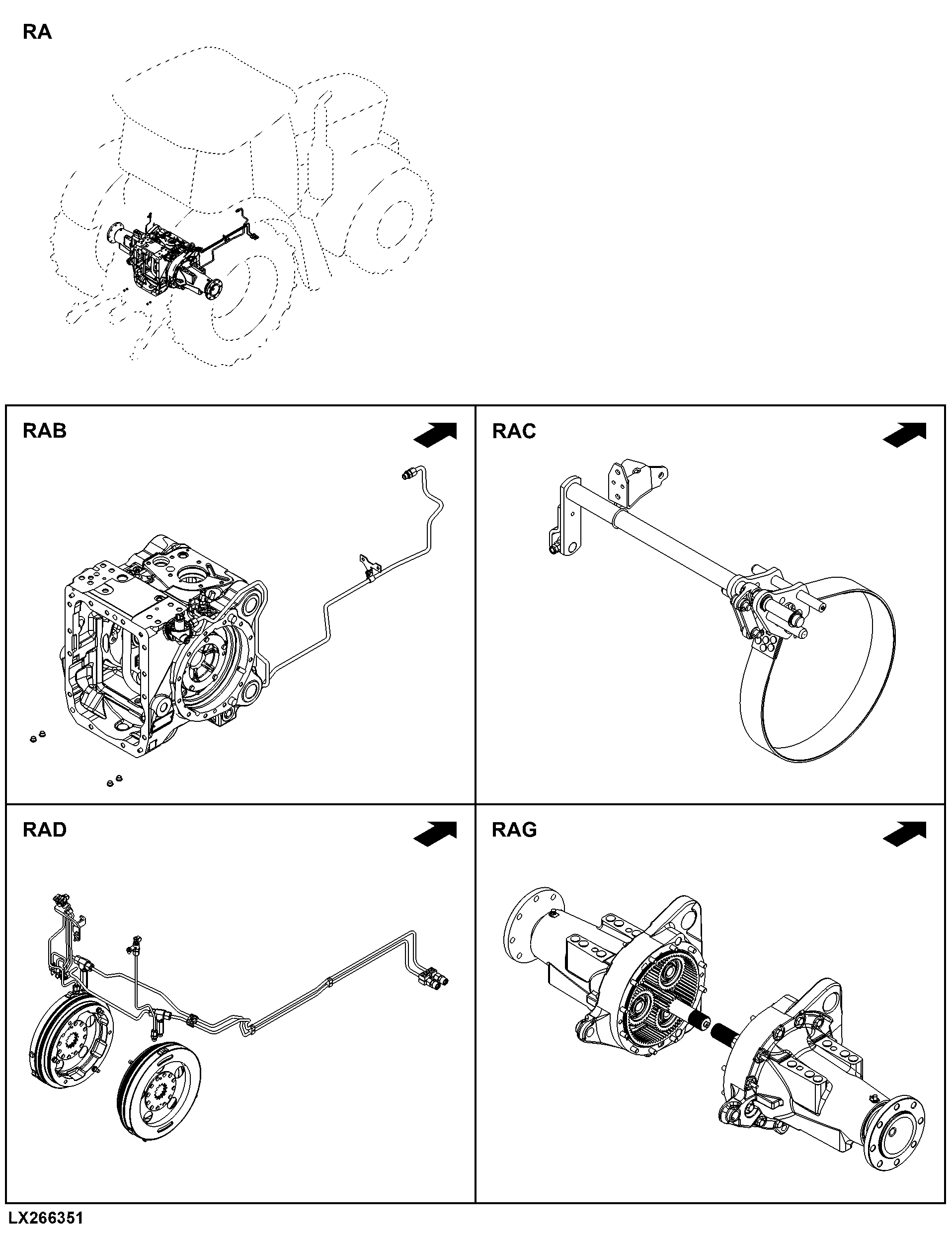 RA Rear Axle