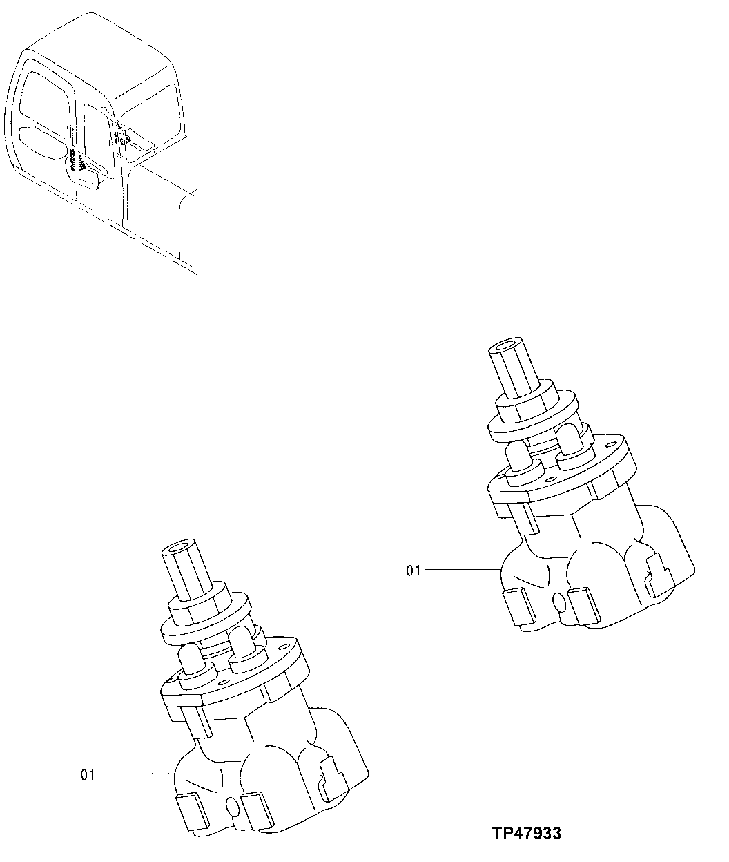 Pilot Valve (Front, Swing)