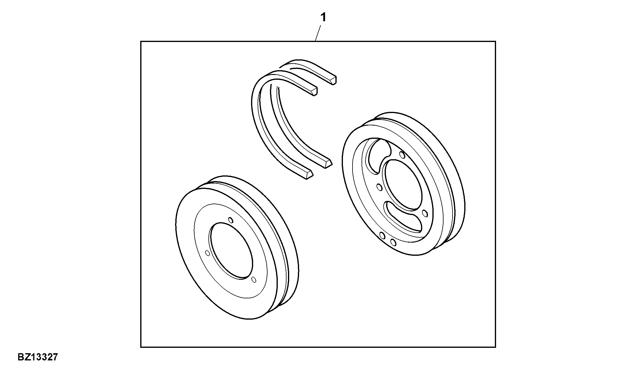 Attachment, Sheave Low Speed Beater Drive