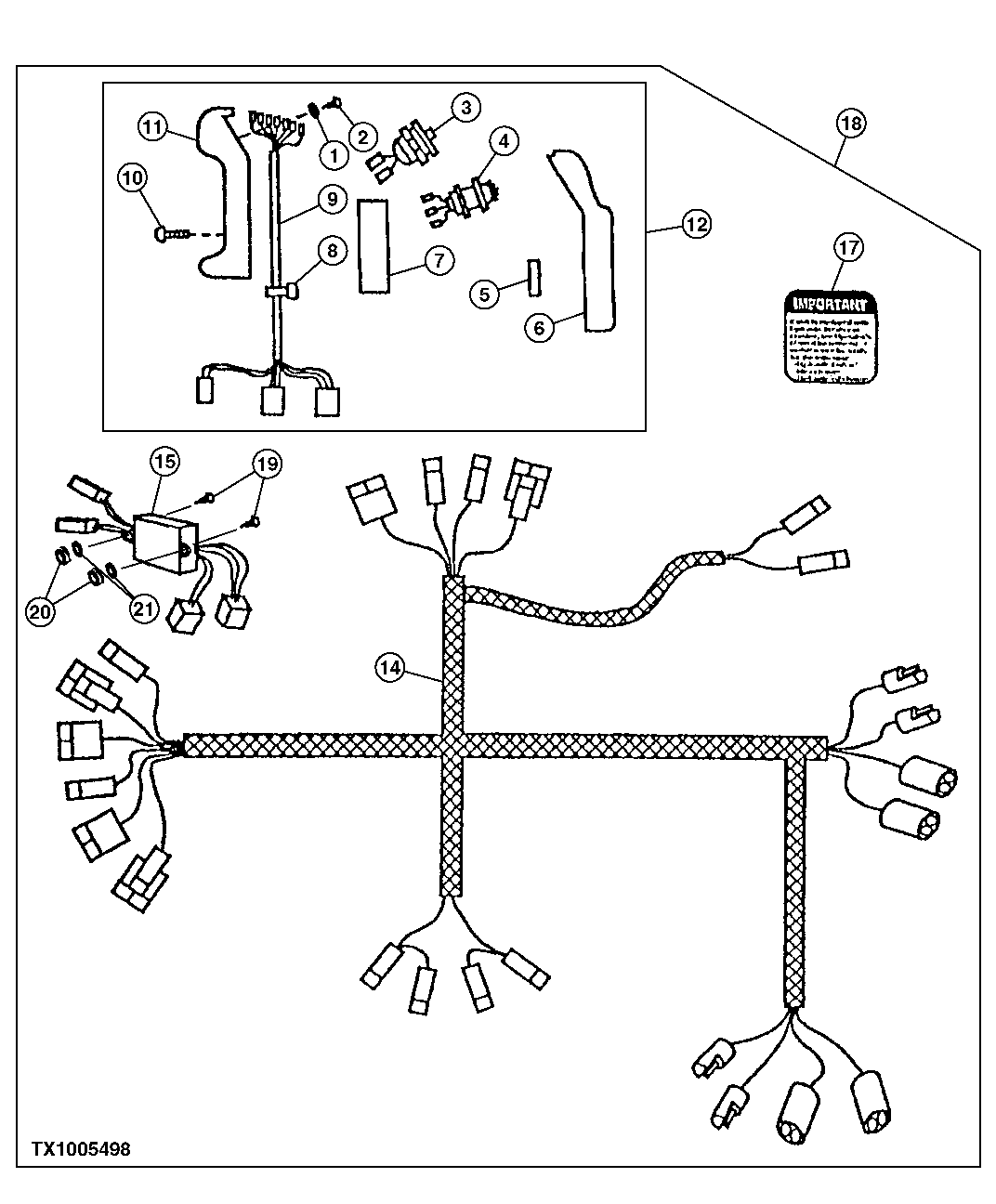 DUAL CONTROL HANDLE FOR AUXILIARY CONTROLS (2 SOLENOIDS)