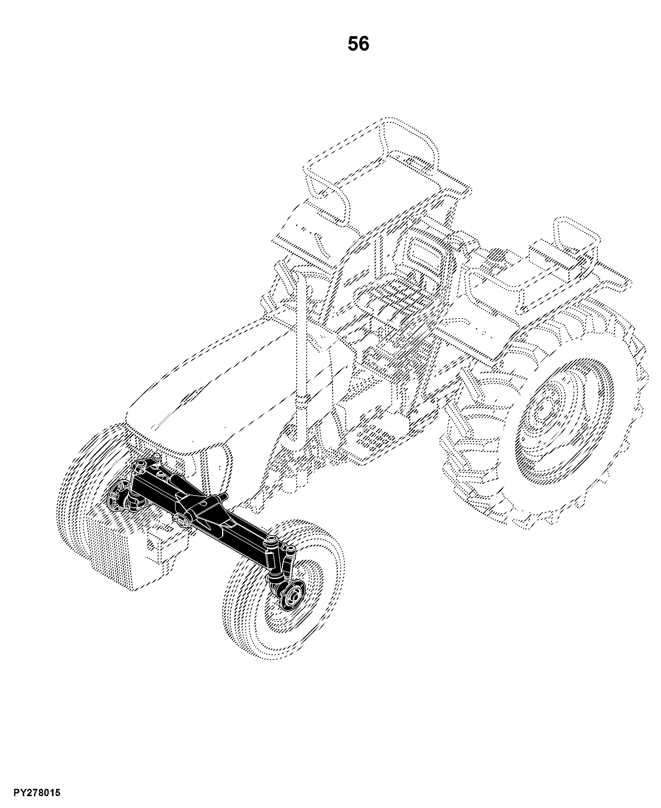 5042D Tractor (TREM IIIA Engine)(India Edition)