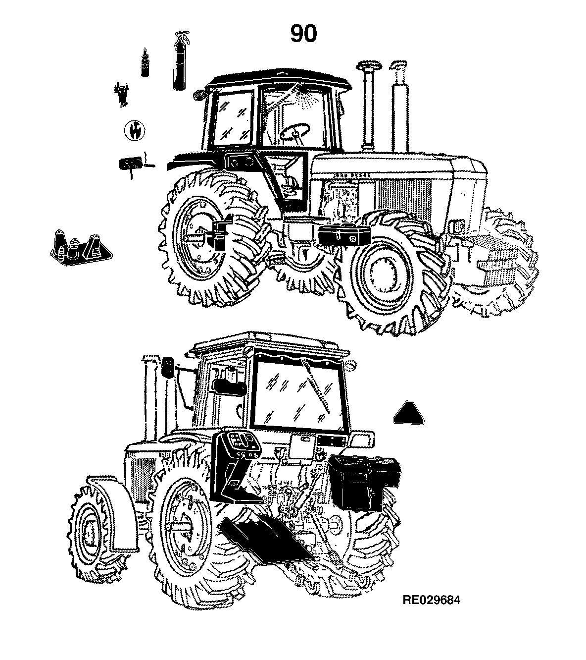 4555, 4755, 4955 Tractors (North American Edition)