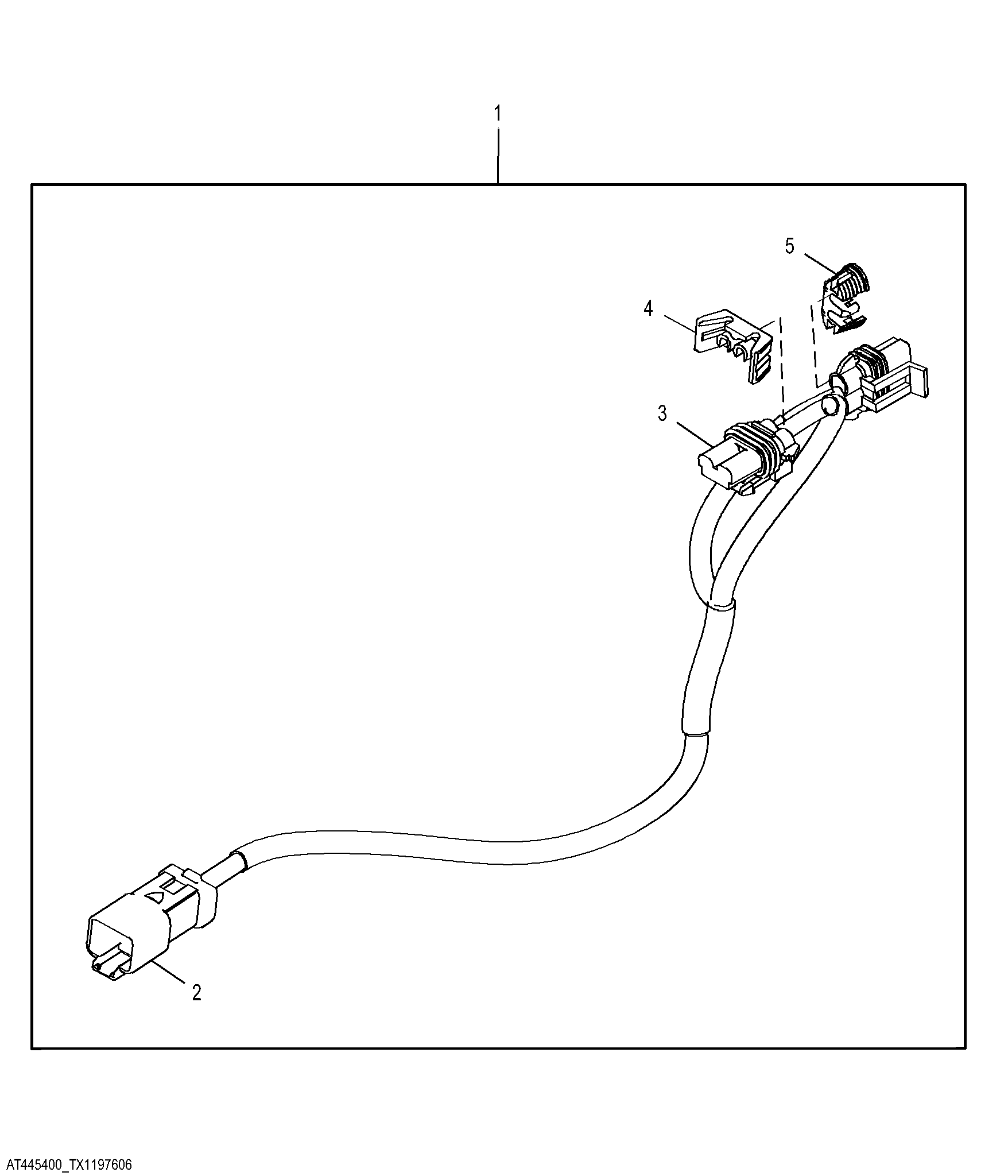 Severe Duty Filter Harness Components (If Equipped)