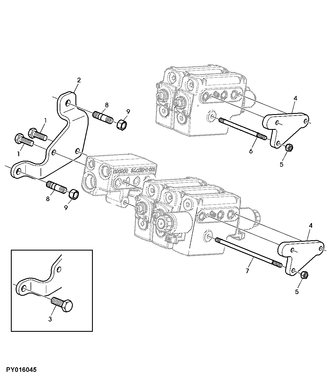 ATTACHING PARTS FOR INDEPENDENT CONTROL VALVES (M-ICV / E-ICV)