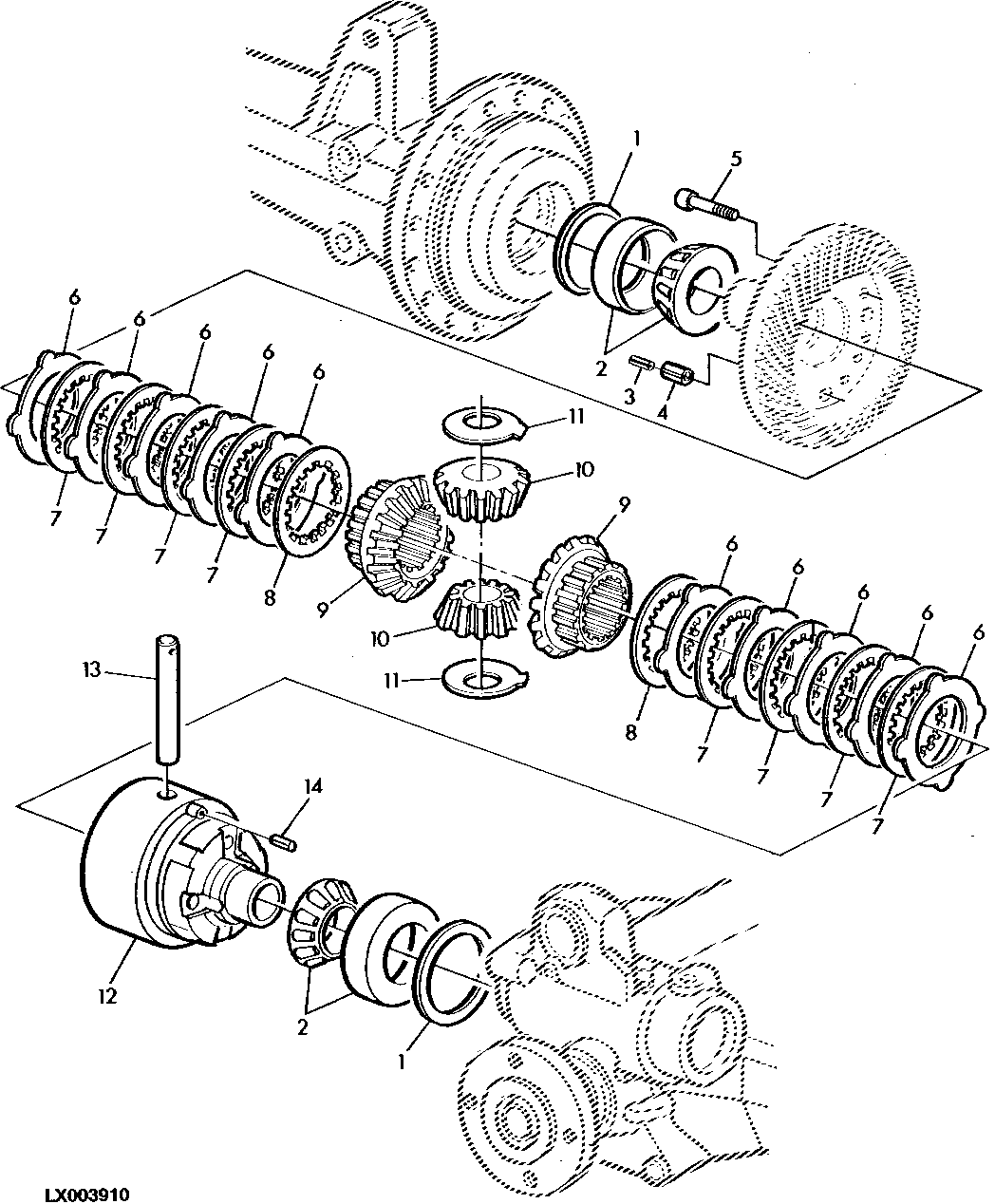 FWD, MULTIPLE DISK SELF-LOCK. DIFFERENTIAL (APL2035)