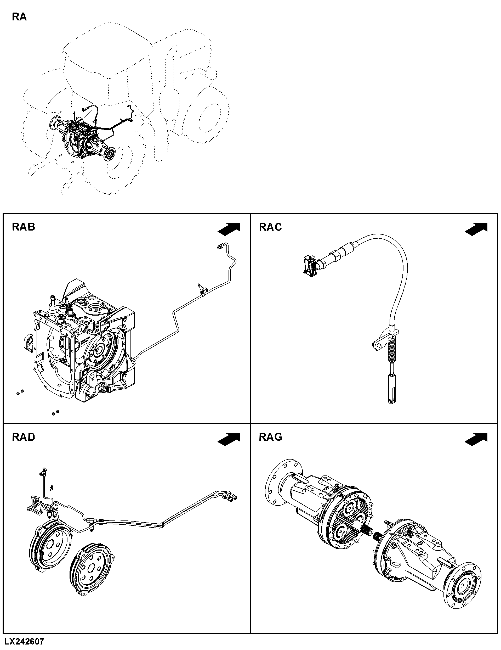 RA Rear Axle