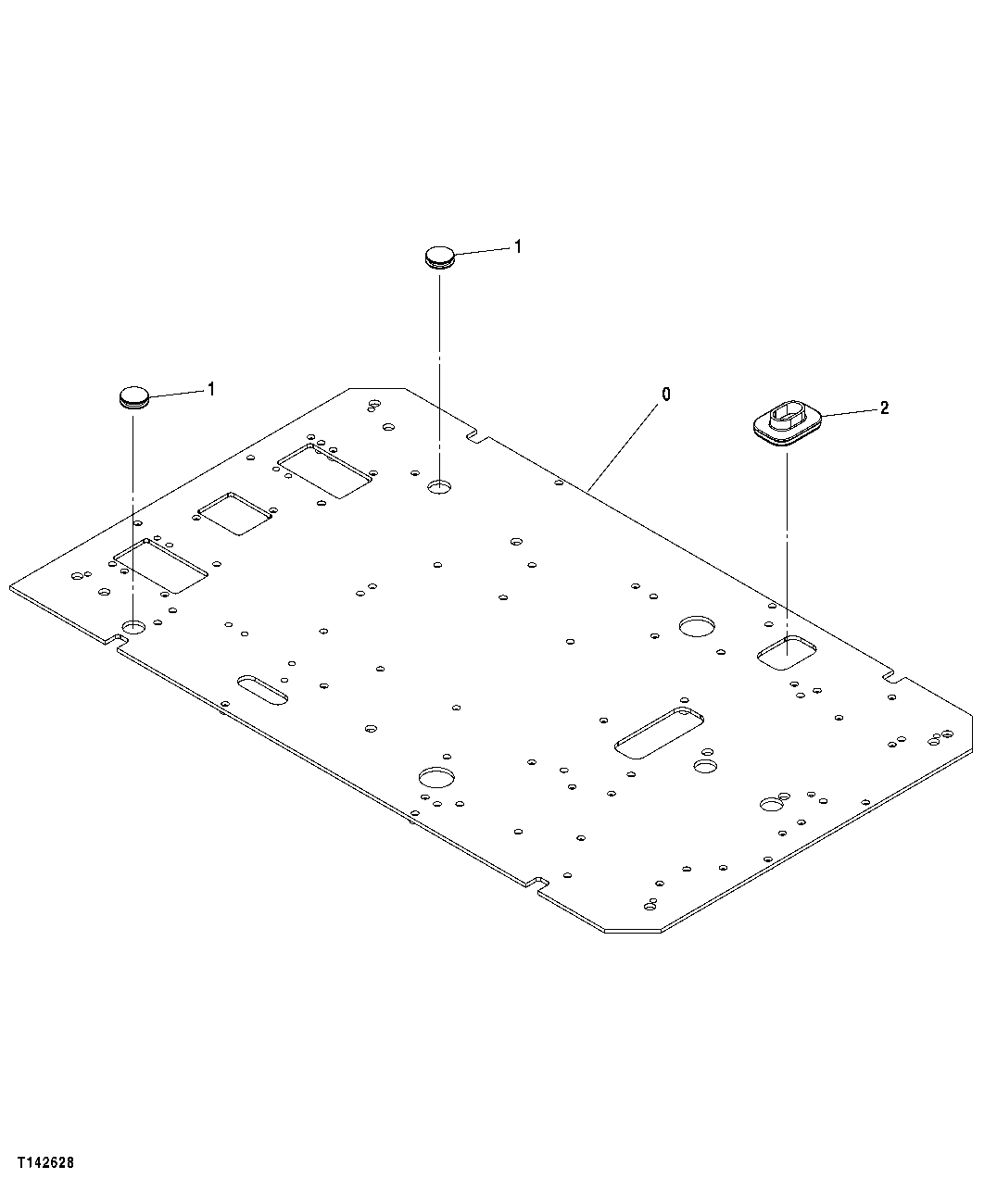 CAB FLOOR PLATE