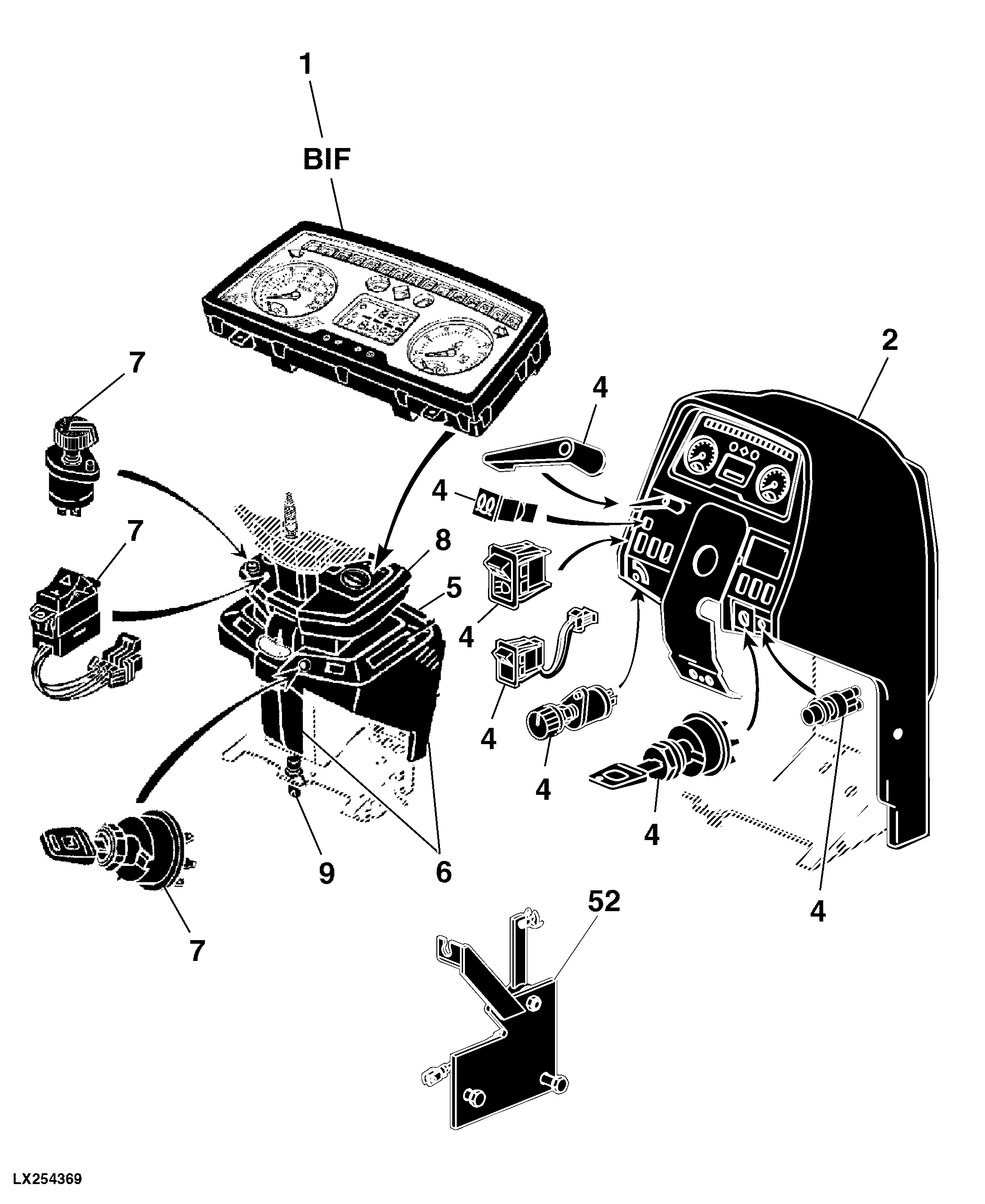 93 Operators Station, Controls And Accessories