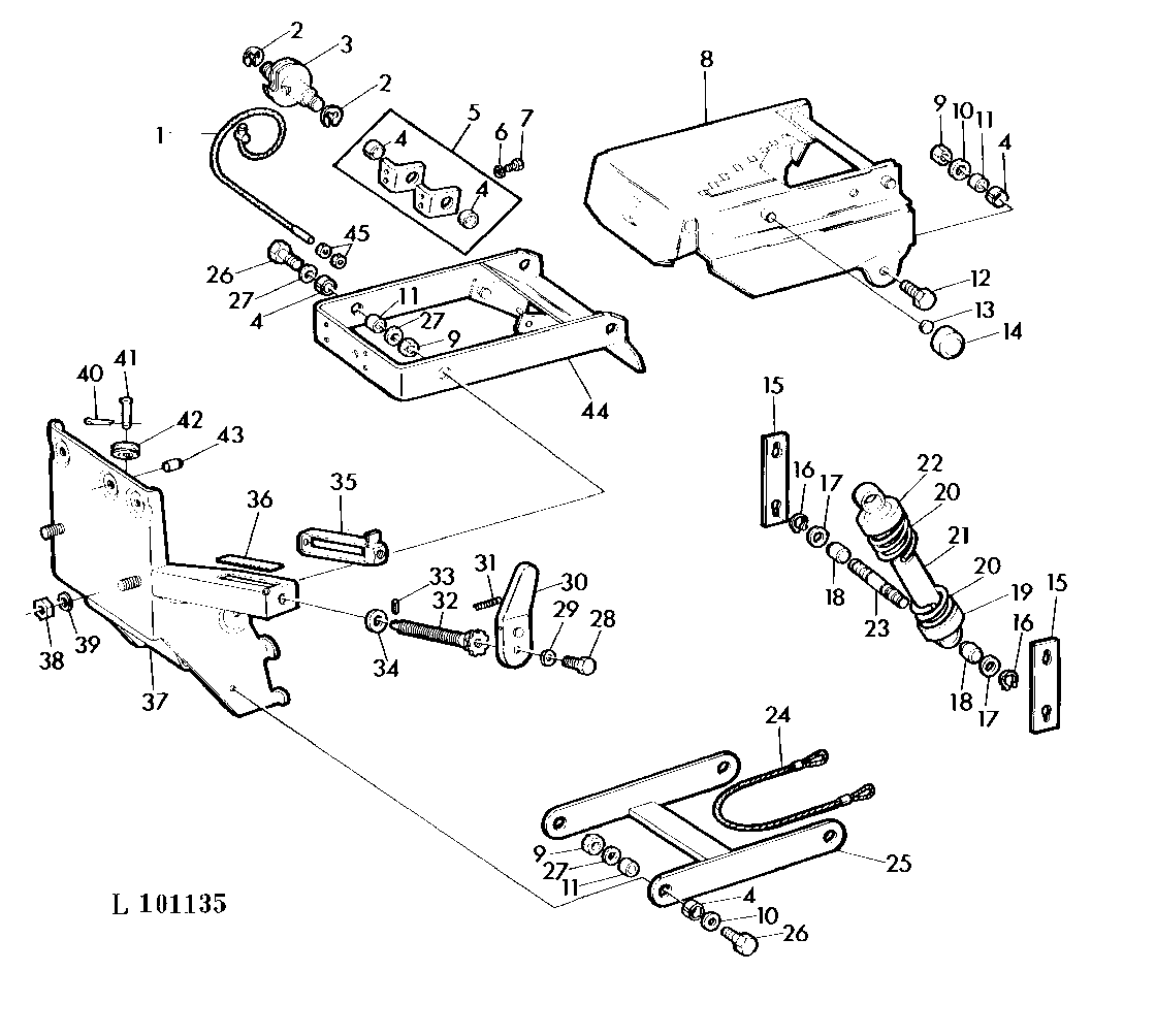 SEAT SUSPENSION (PERSONAL POSTURE SEAT WITH SG2 CAB)
