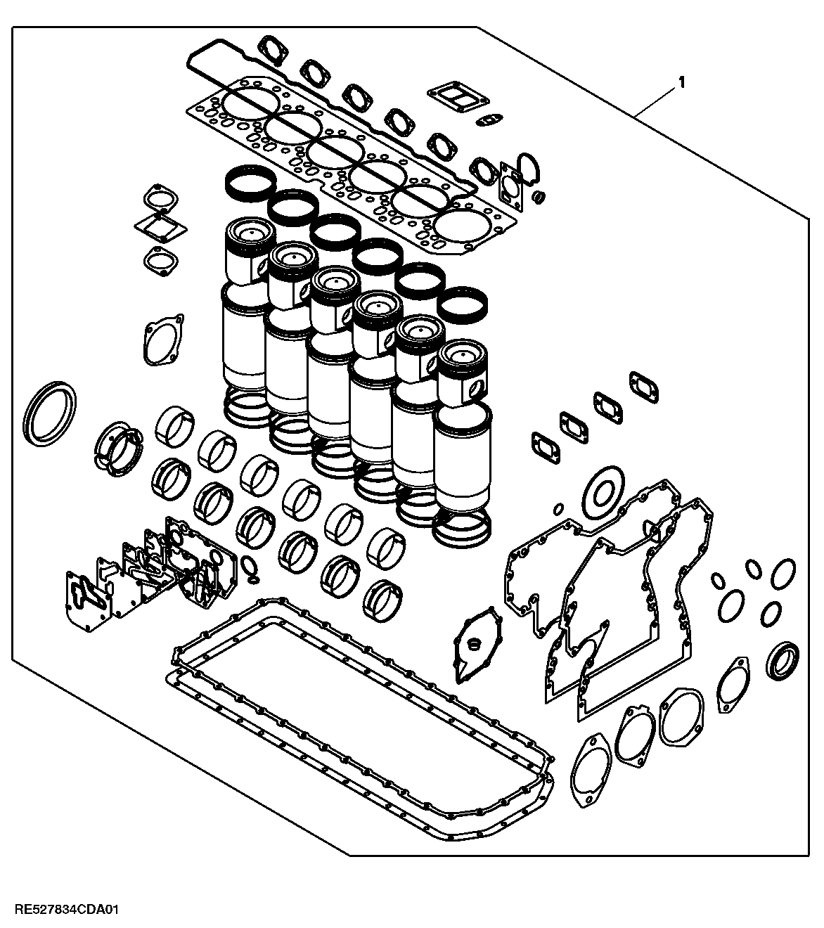 9901 Engine Overhaul Kit