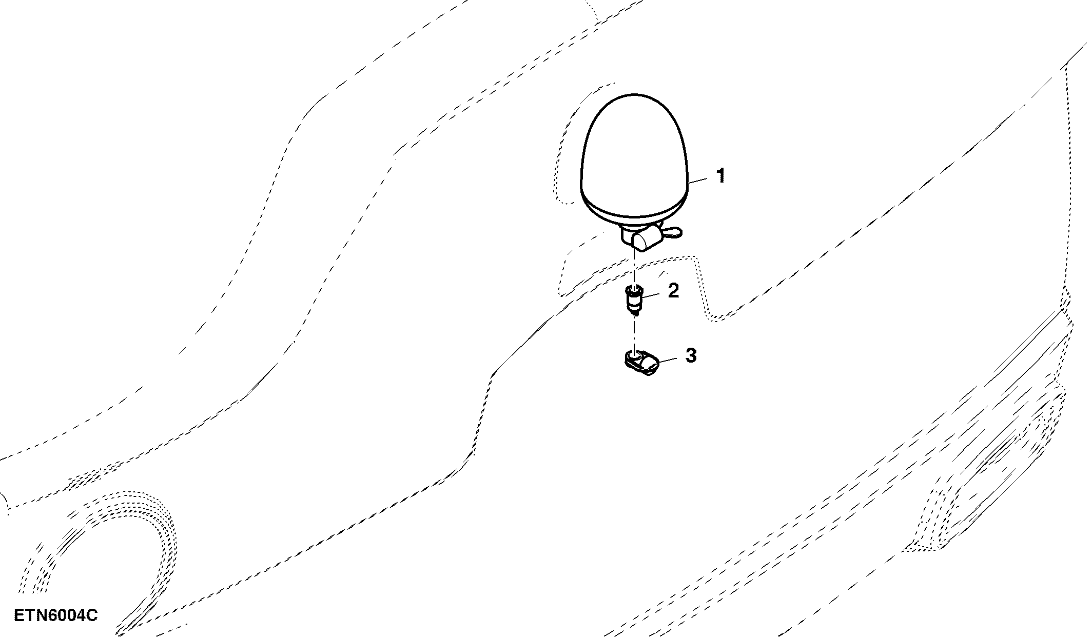 Revolving Light, Rear Beacon