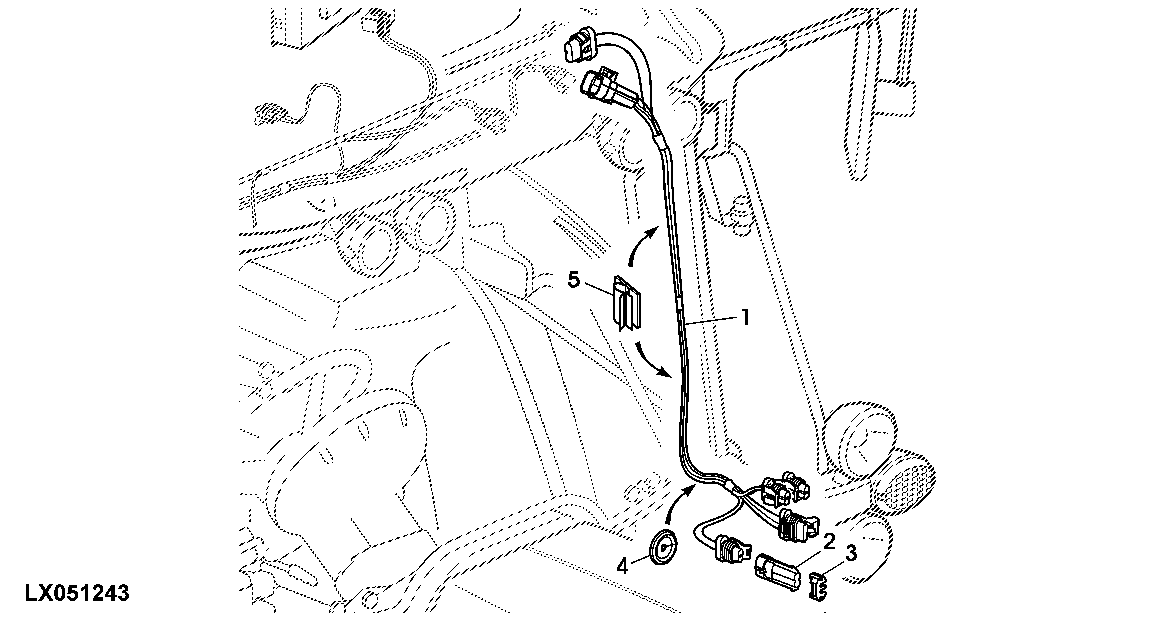 HARNESS, TURN SIGNAL AND CLEARANCE LIGHTS, HEADLIGHTS OR WORKLIGHTS