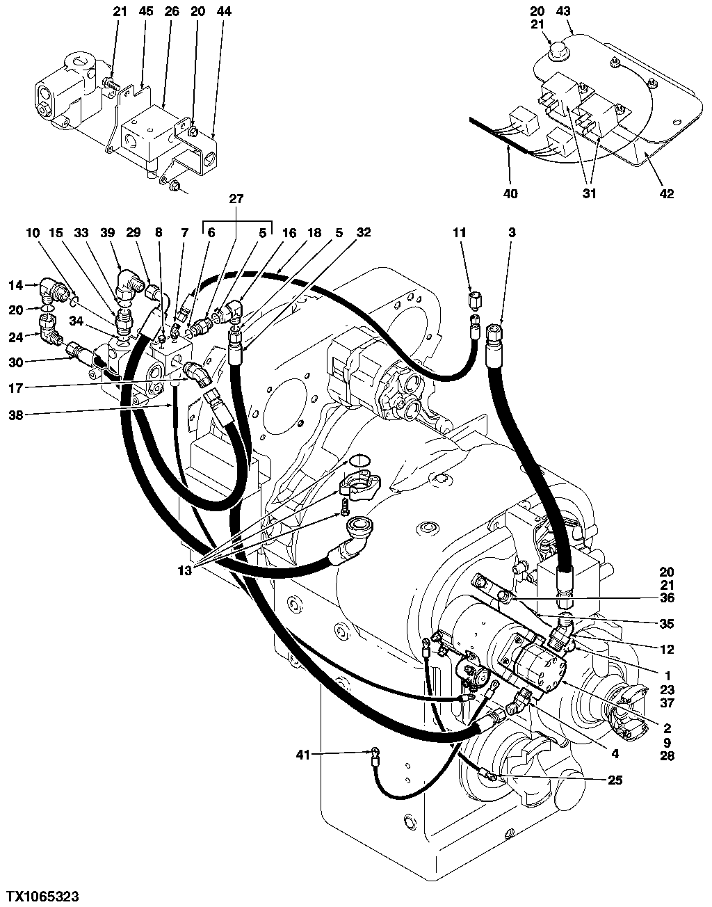 EMERGENCY STEER SYSTEM (660D, 001342- )(848G, 001167- )