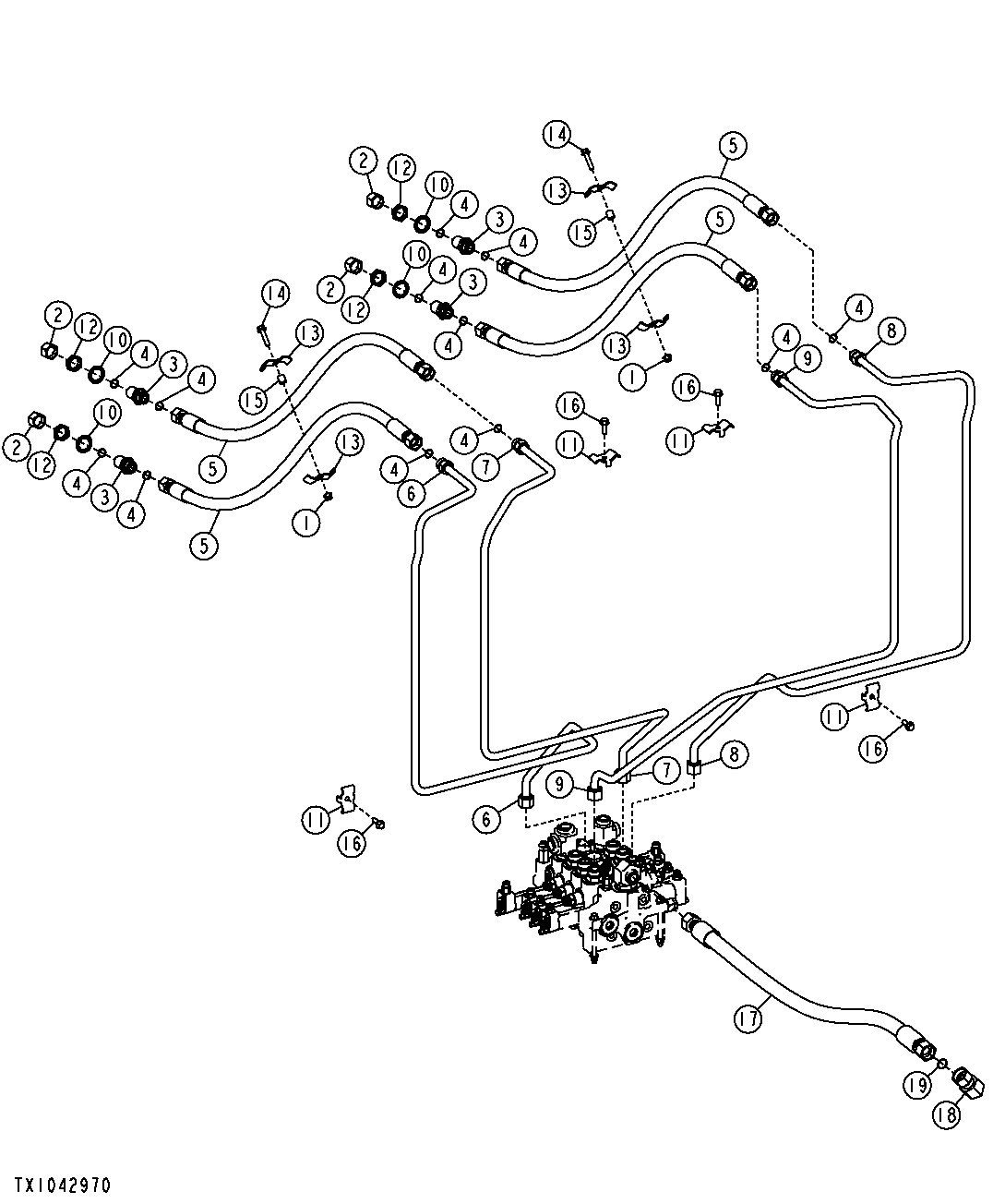 Third and Fourth Function Auxiliary Hydraulic Lines (Powerllel™)