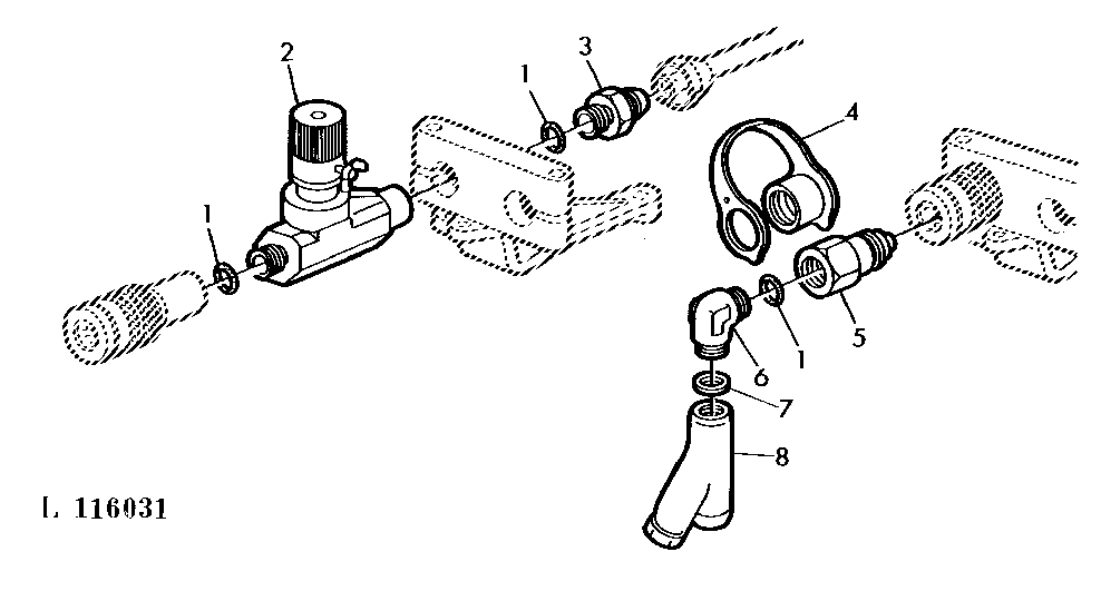 FLOW CONTROL VALVES WITH HYDRAULIC MOTOR CONNECTION