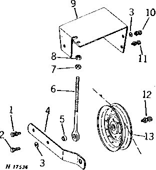 FEEDER CONVEYOR FIXED BELT DRIVE TIGHTENER (REGULAR FEEDER HOUSE)