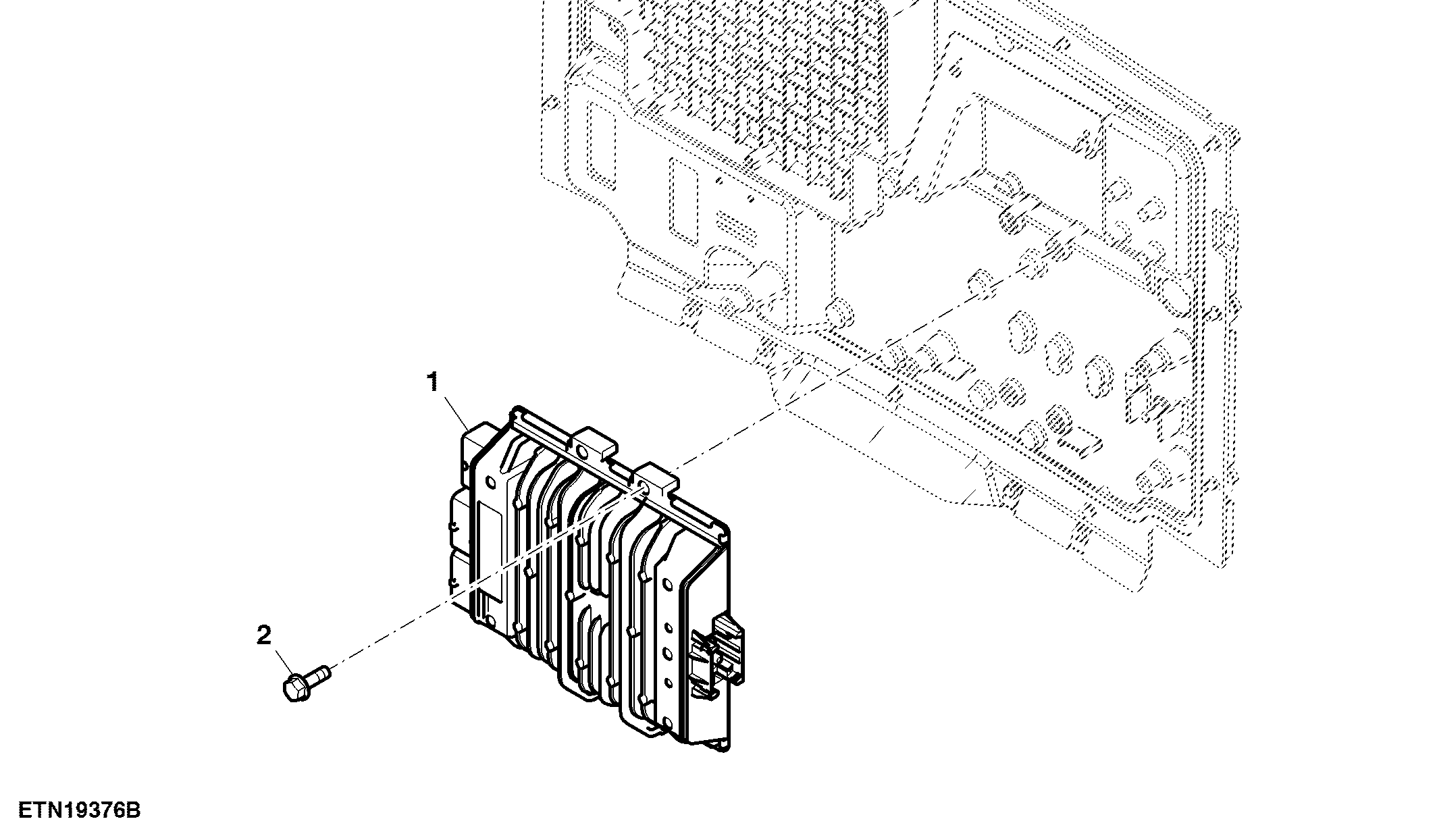 Multi-Functional Controller, Cab Control, W/O ActiveSeat™ Unit, e23™