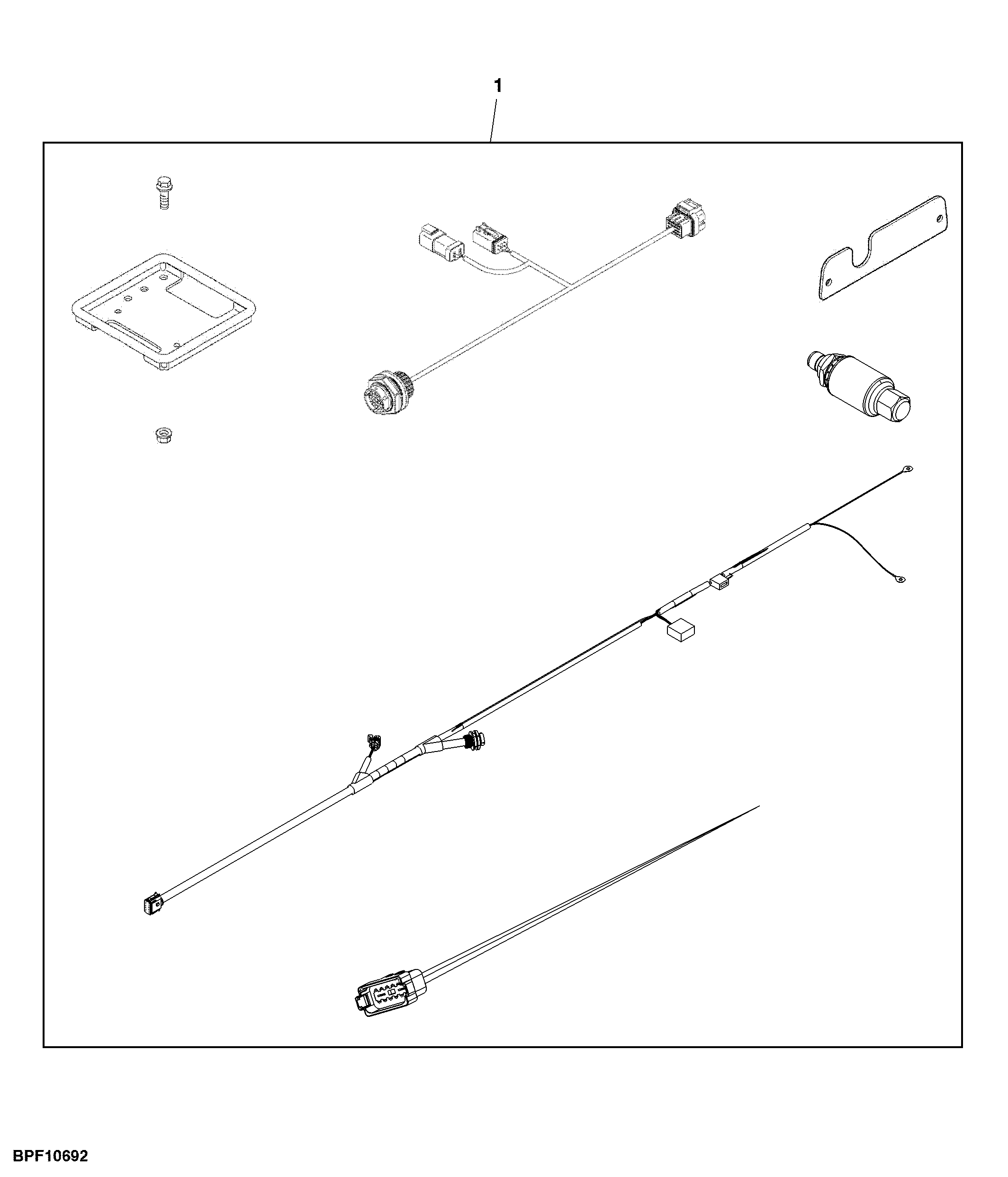 Attachment, RTK Base Station Kit, Europe