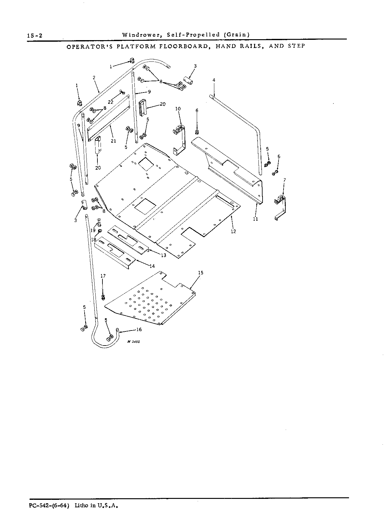 Floorboard, Operator's Platform