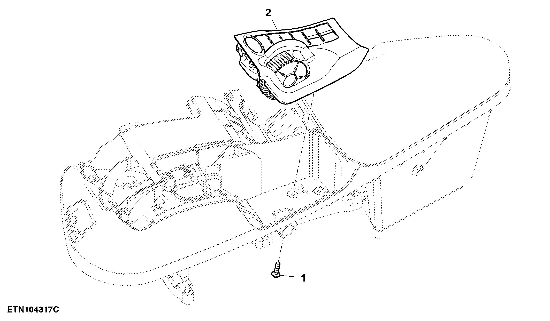 Control, Engine Speed, W/ AutoTrac™ Resume, MFWD ( - 100096)