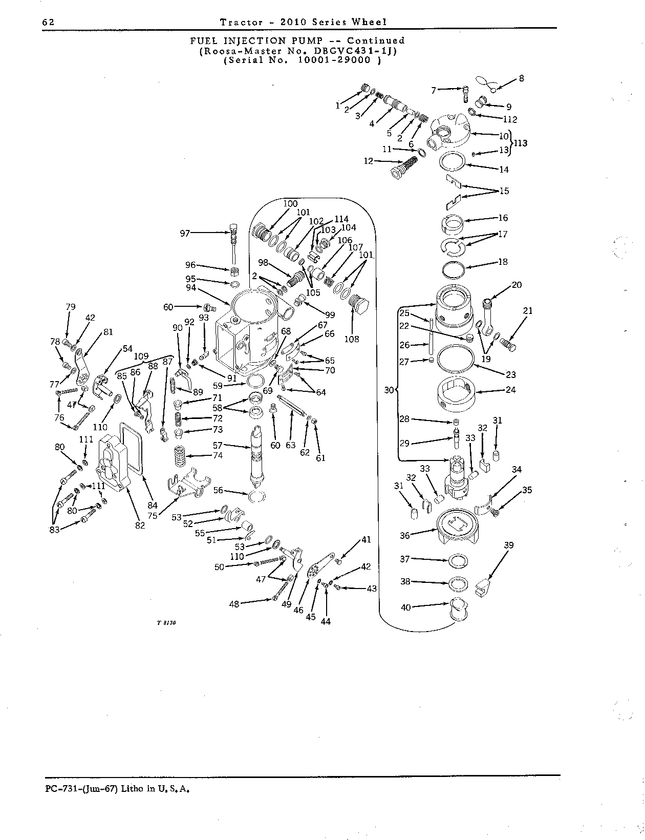 Fuel injection pump (Continued)