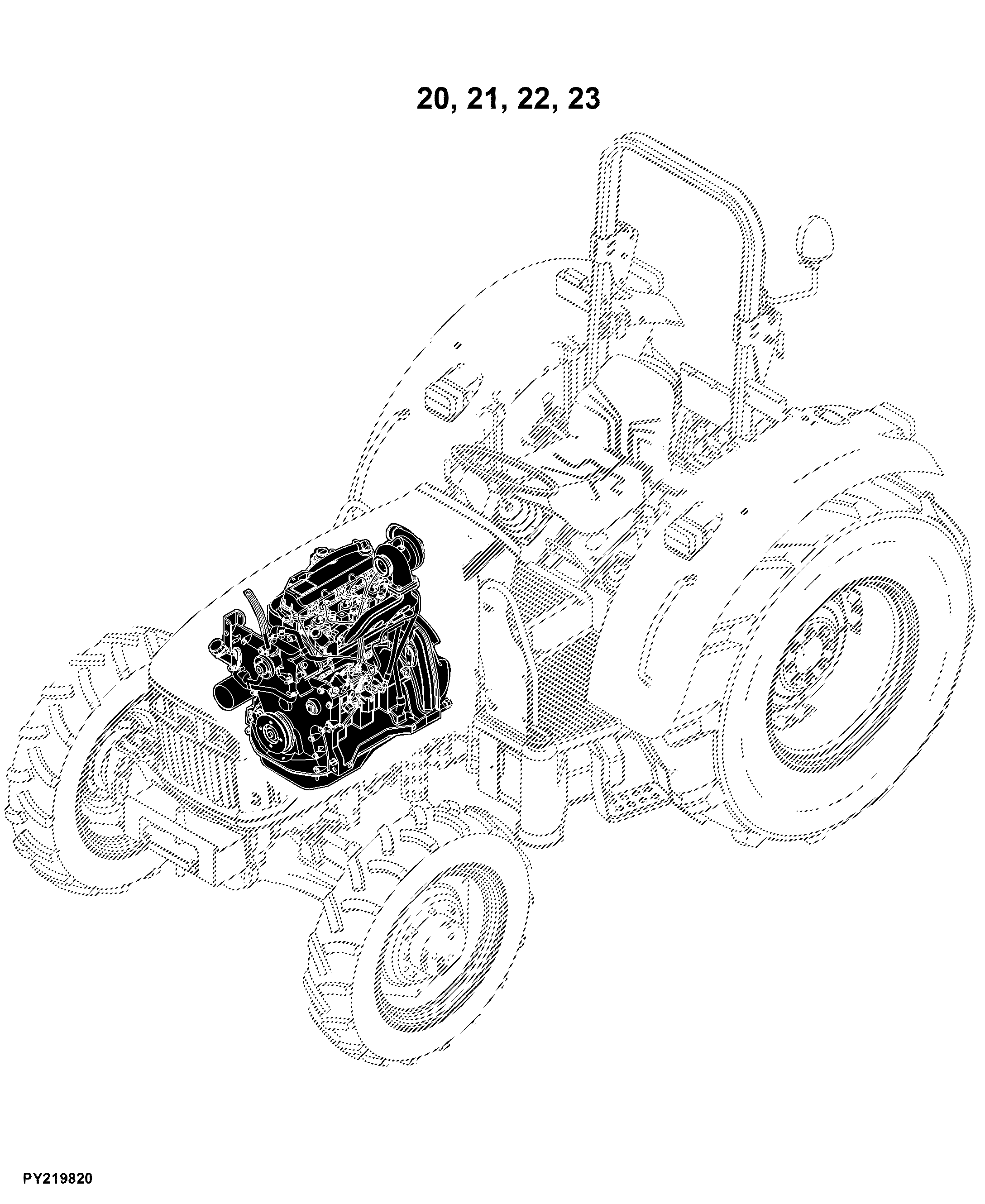 5055E, 5065E and 5075E Tractors (Stage IIIA Engine)(Europe/Australia IOOS Version)