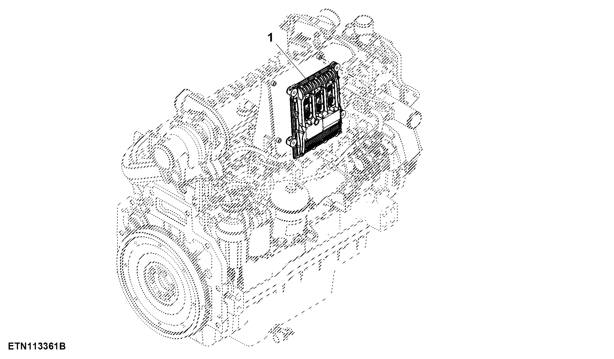 Engine Controller, 9.0 L, T2 Engine ( - 066159)