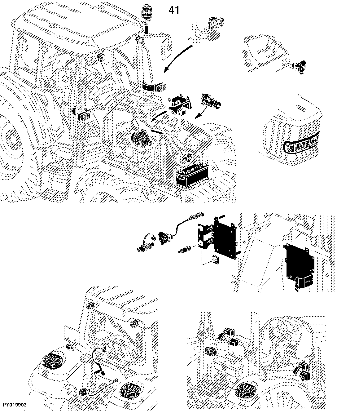 6534 Tractor (Engine 4045HL288) (Europe Edition)