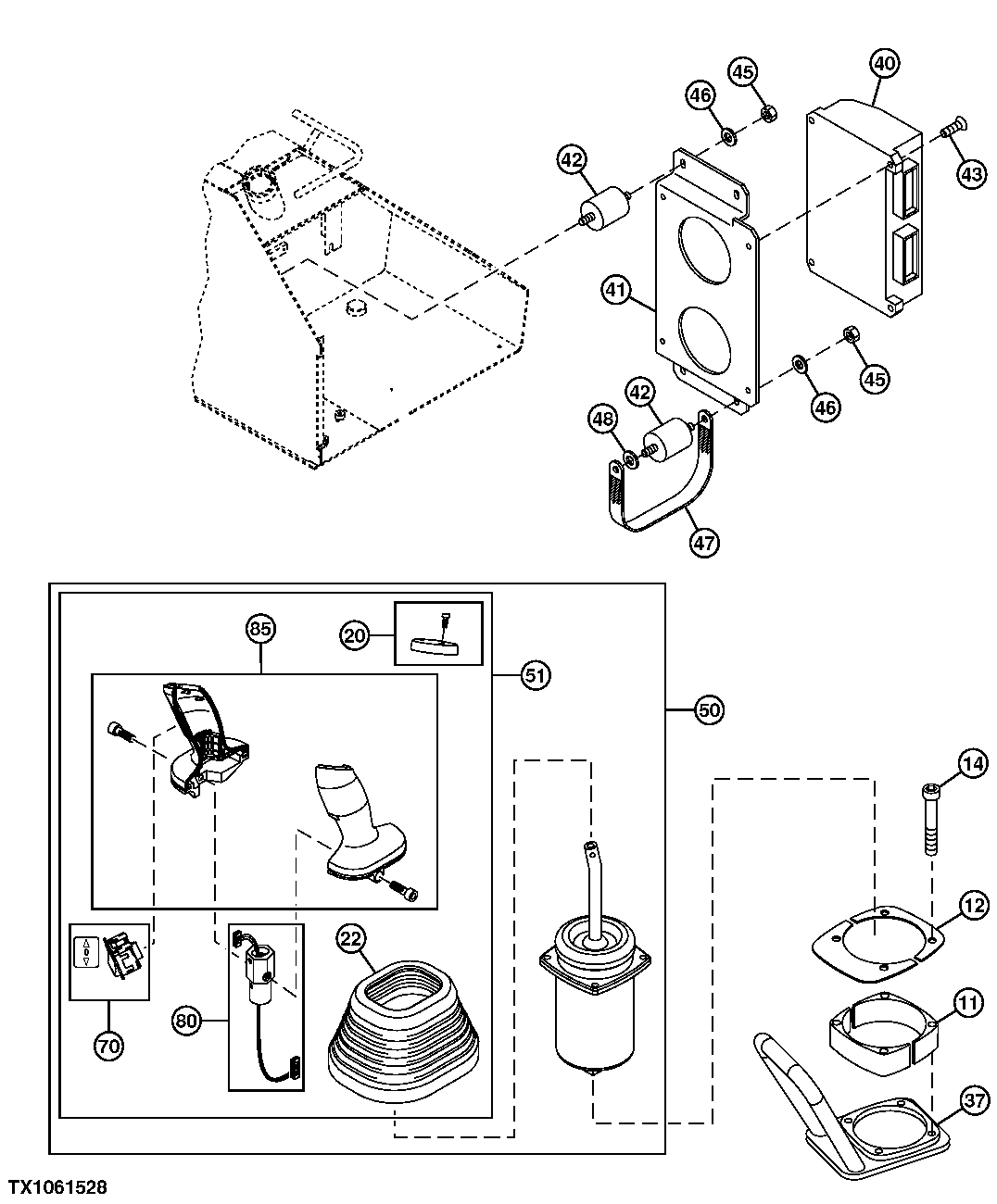 Transmission Control Unit and FNR Controller