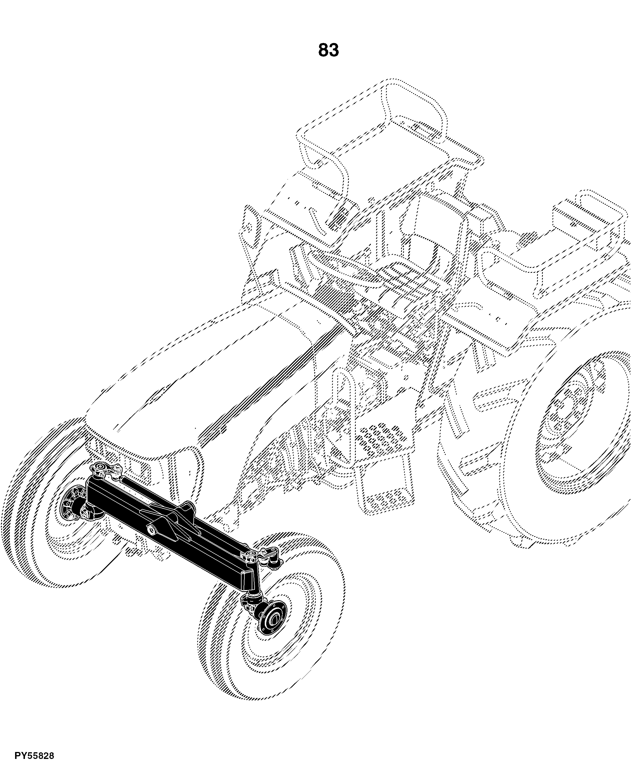 5060E Tractor (TREM IIIA Engine)(India Edition)