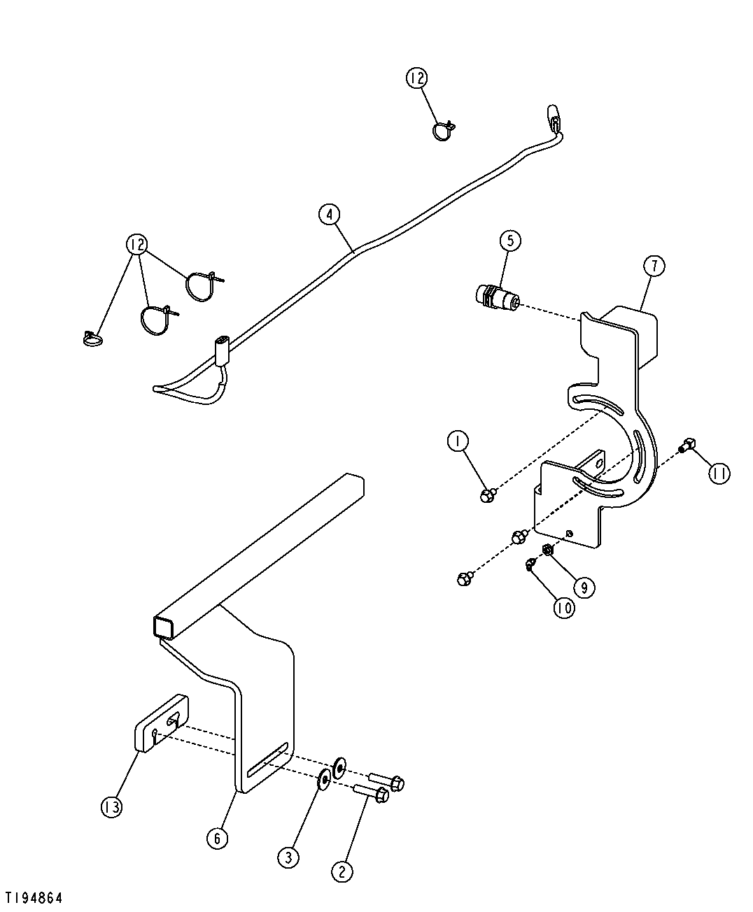 REPLACEMENT RETURN-TO-DIG ACTUATOR AND SENSOR