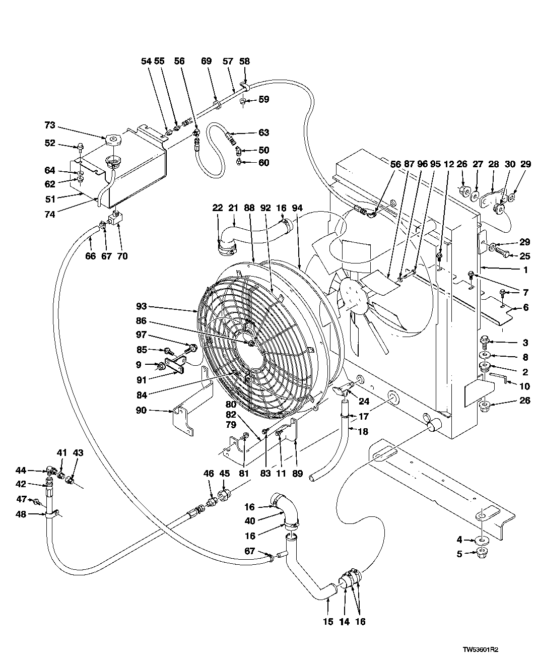 COOLING SYSTEM (CONTINUED) (660D, 001285- ) (848G, 001066- )